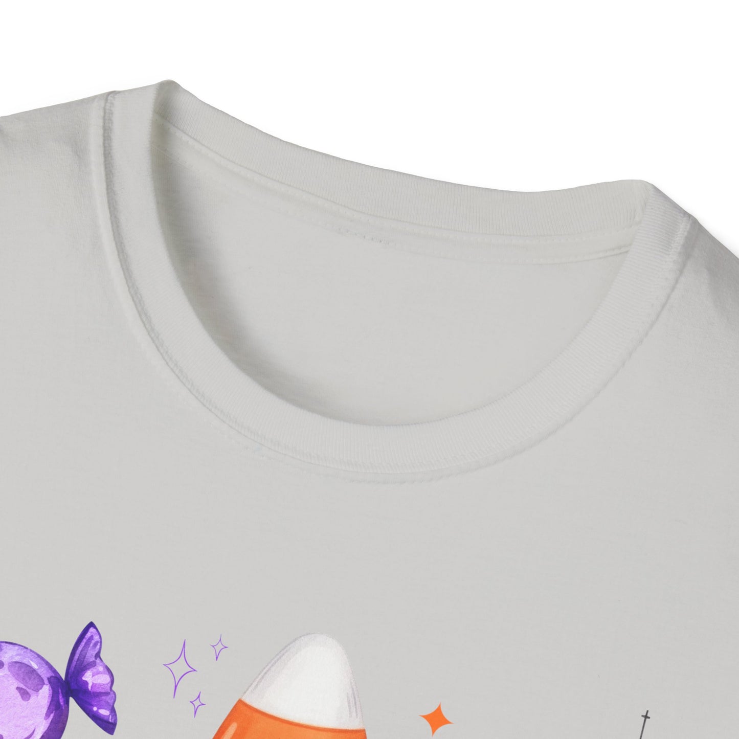 Halloween- Trick or Treat Themed T-Shirt- Unisex Softstlye