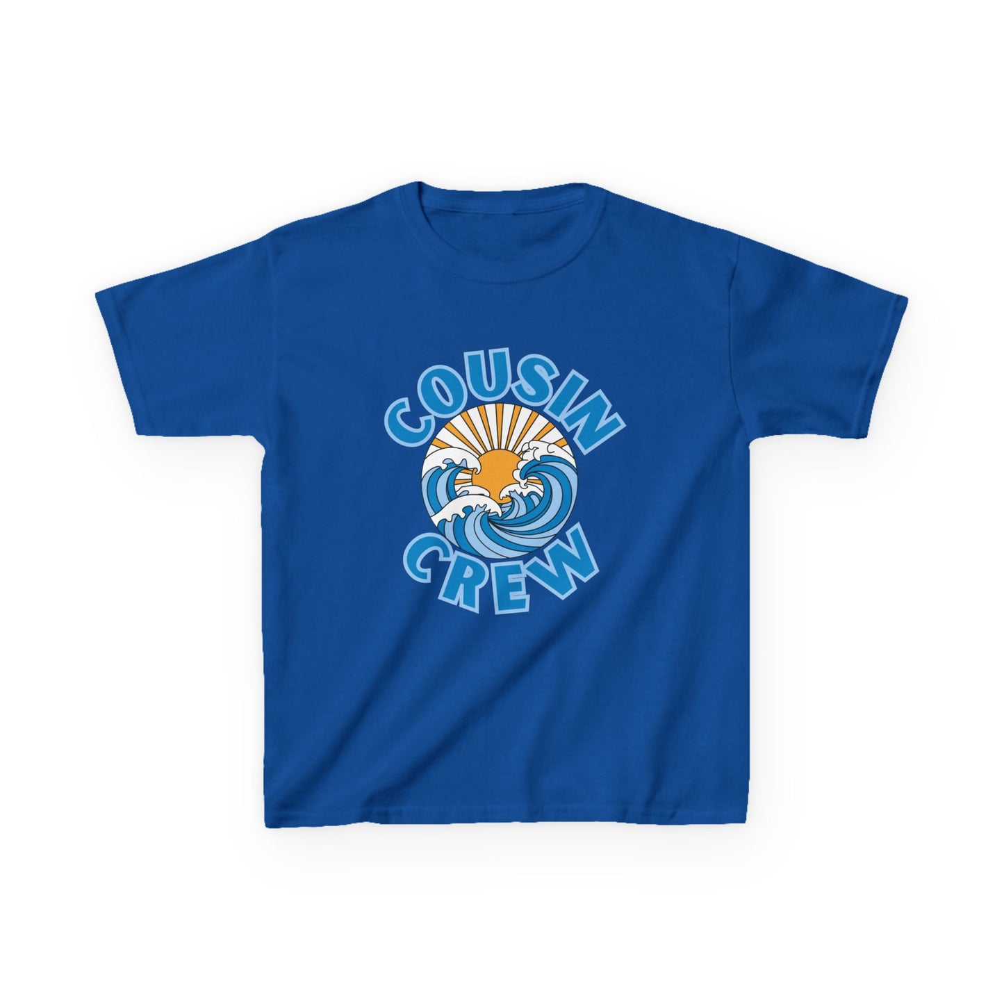 Cool Cousin Crew Kids Tee - Summer Fun, Family Gatherings, Beach Days, Mini Collection