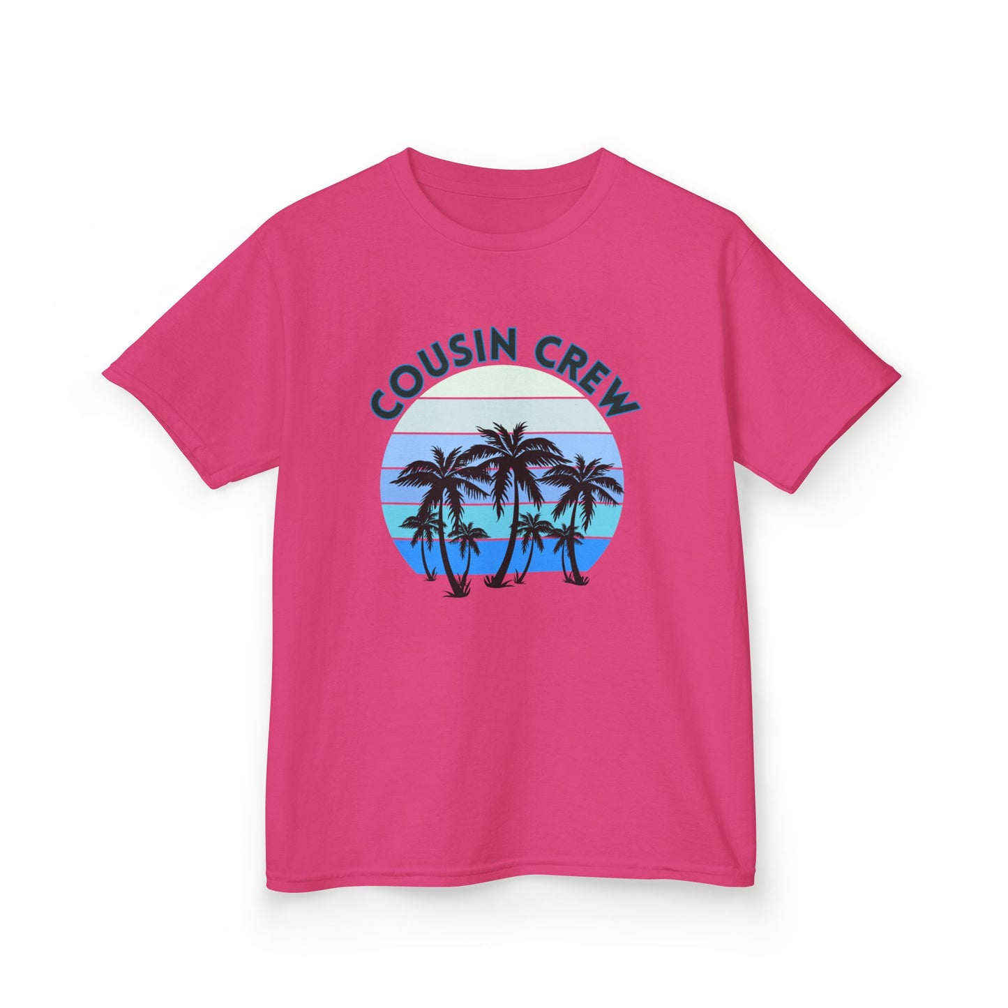 Cool Cousin Crew Kids Tee - Summer Fun, Family Gatherings, Beach Days, Mini Collection