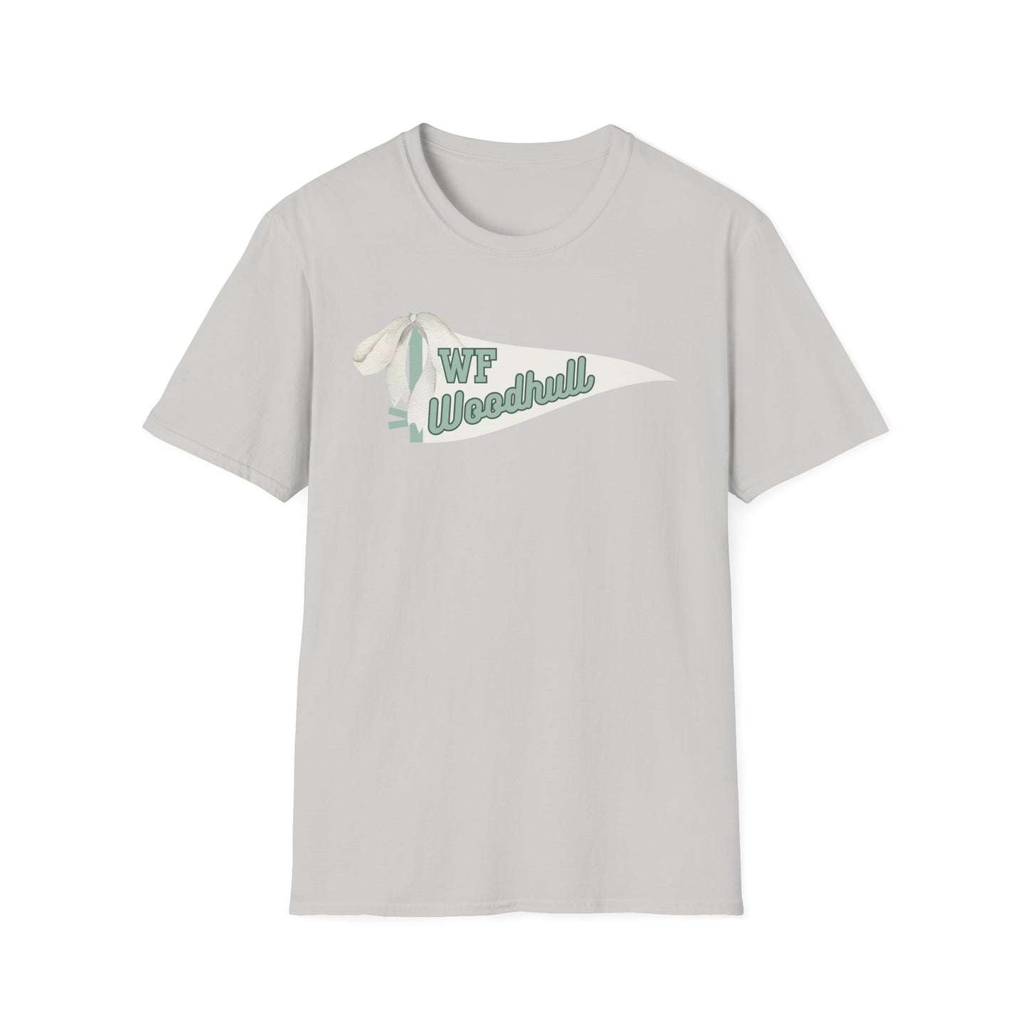 Woodhull Pennant Unisex Softstyle Graphic Tee with Vintage Design
