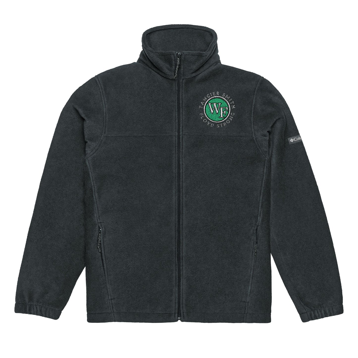 Tangier Smith- Unisex Columbia Fleece Jacket - Cozy Outdoor Comfort with Embroidery