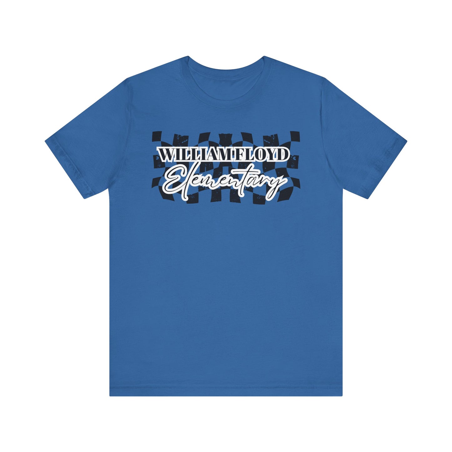 WFE Checkered Logo Unisex Jersey Tee