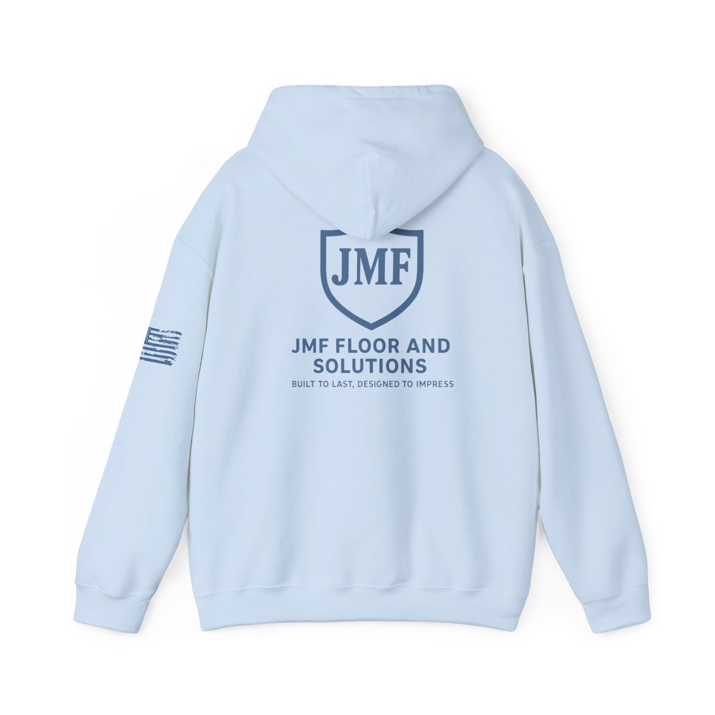 JMF Personalized, Cozy Sweatshirt Gift, JMF Floor and Solutions, Unisex Heavy Blend, Casual Style