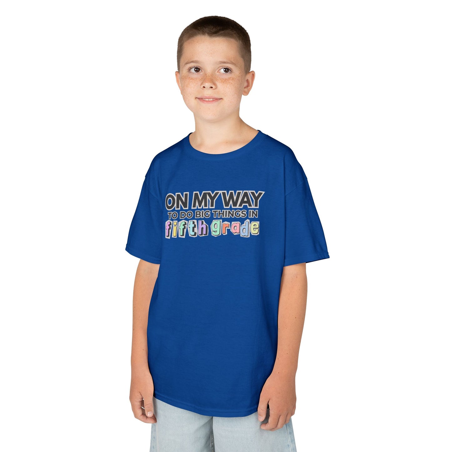 Big Things in 5th Grade- Kids Back to School Shirt