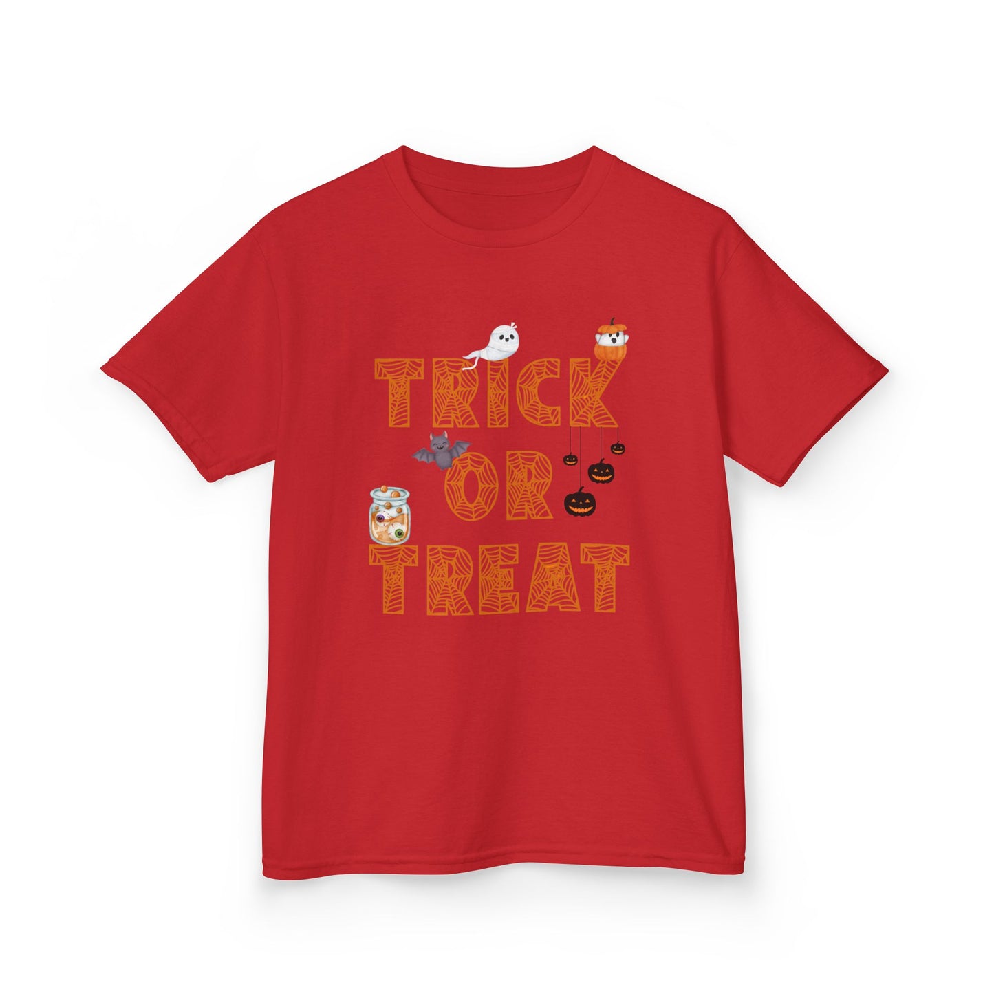 Trick or Treat Kids Tee, Halloween Shirt for Kids