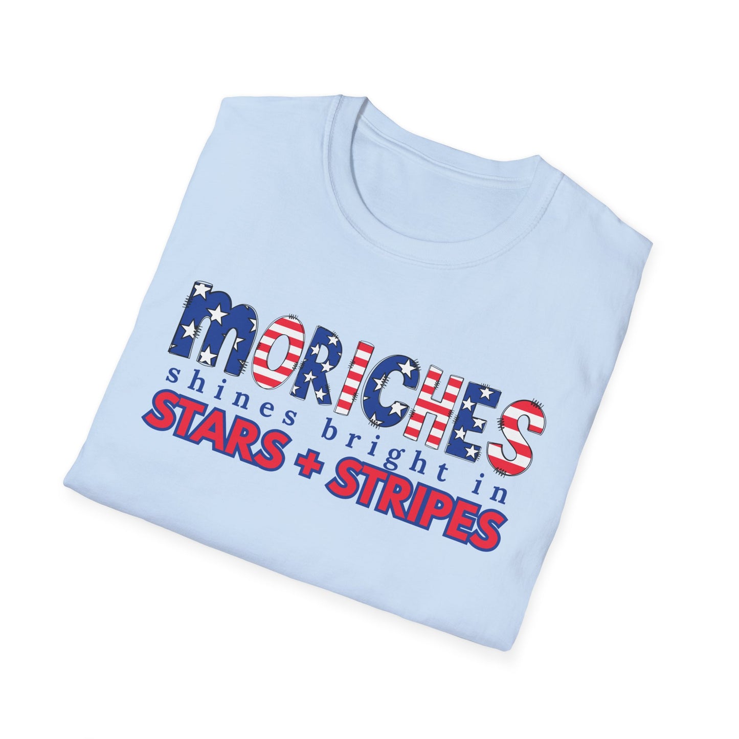 Unisex T-Shirt Moriches Flag Day-Holiday Design