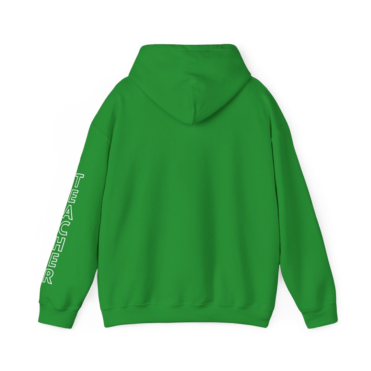 Woodhull Teacher Simple Design Hoodie w/ Teacher on Sleeve - Cozy Unisex Sweatshirt