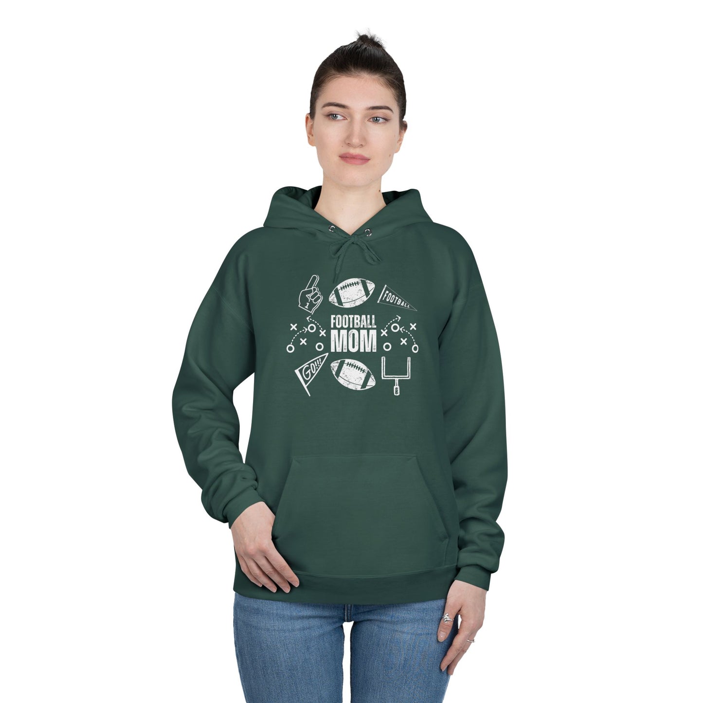 Panebianco- Football Fan Eco-Friendly Hoodie, Unisex Hooded Sweatshirt