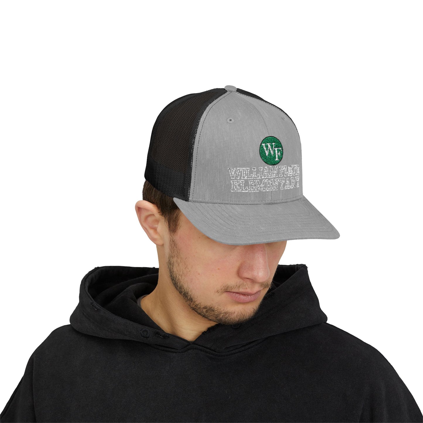 WFE Logo Snapback Trucker Cap - Stylish & Comfortable Hat for Outdoor Adventures