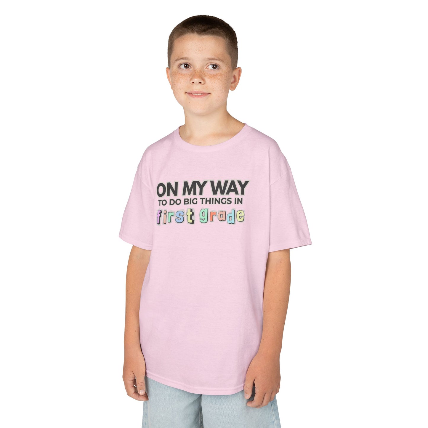Big Things in 1st Grade- Kids Back to School Shirt