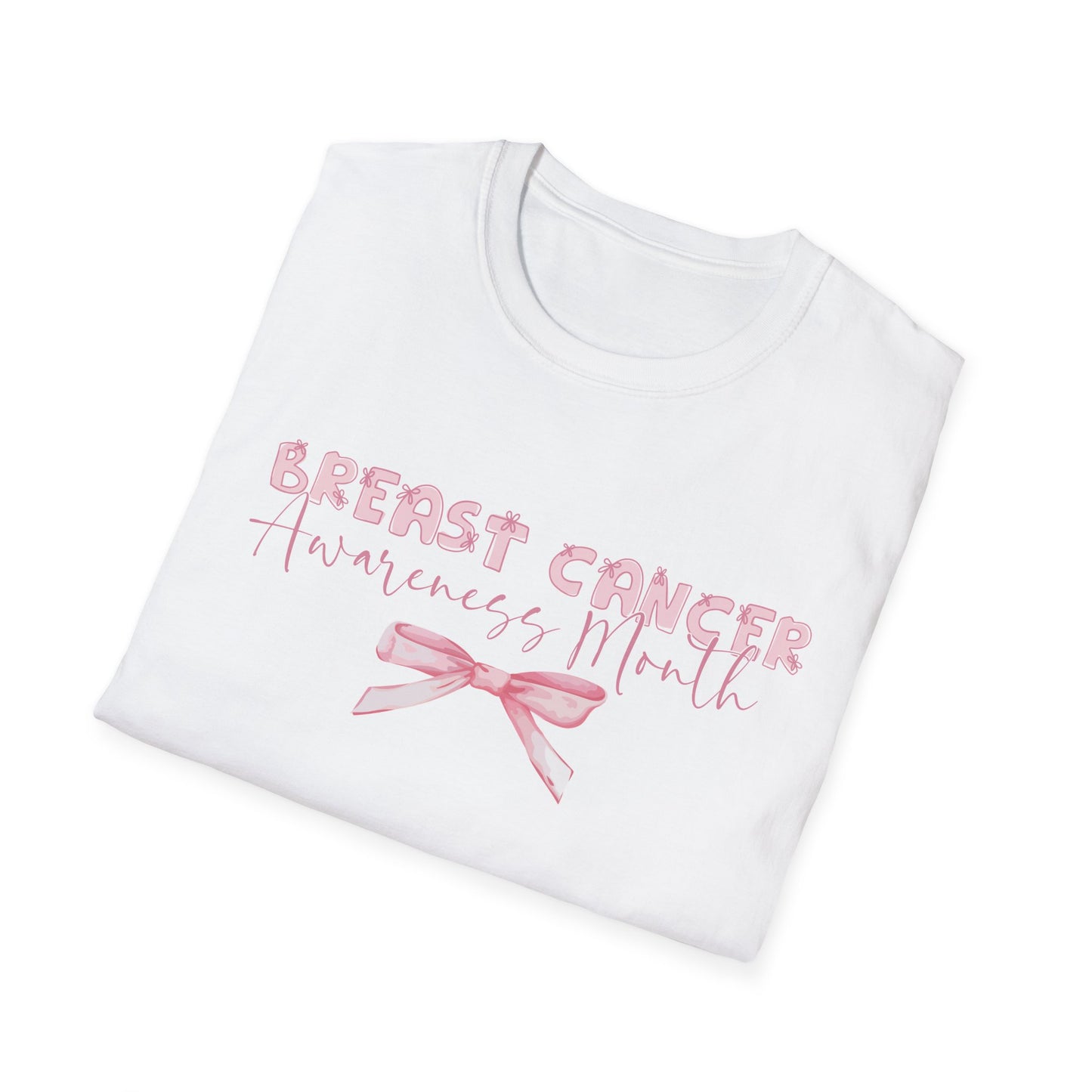 Breast Cancer Awareness Tee, Unisex Softstyle T-Shirt