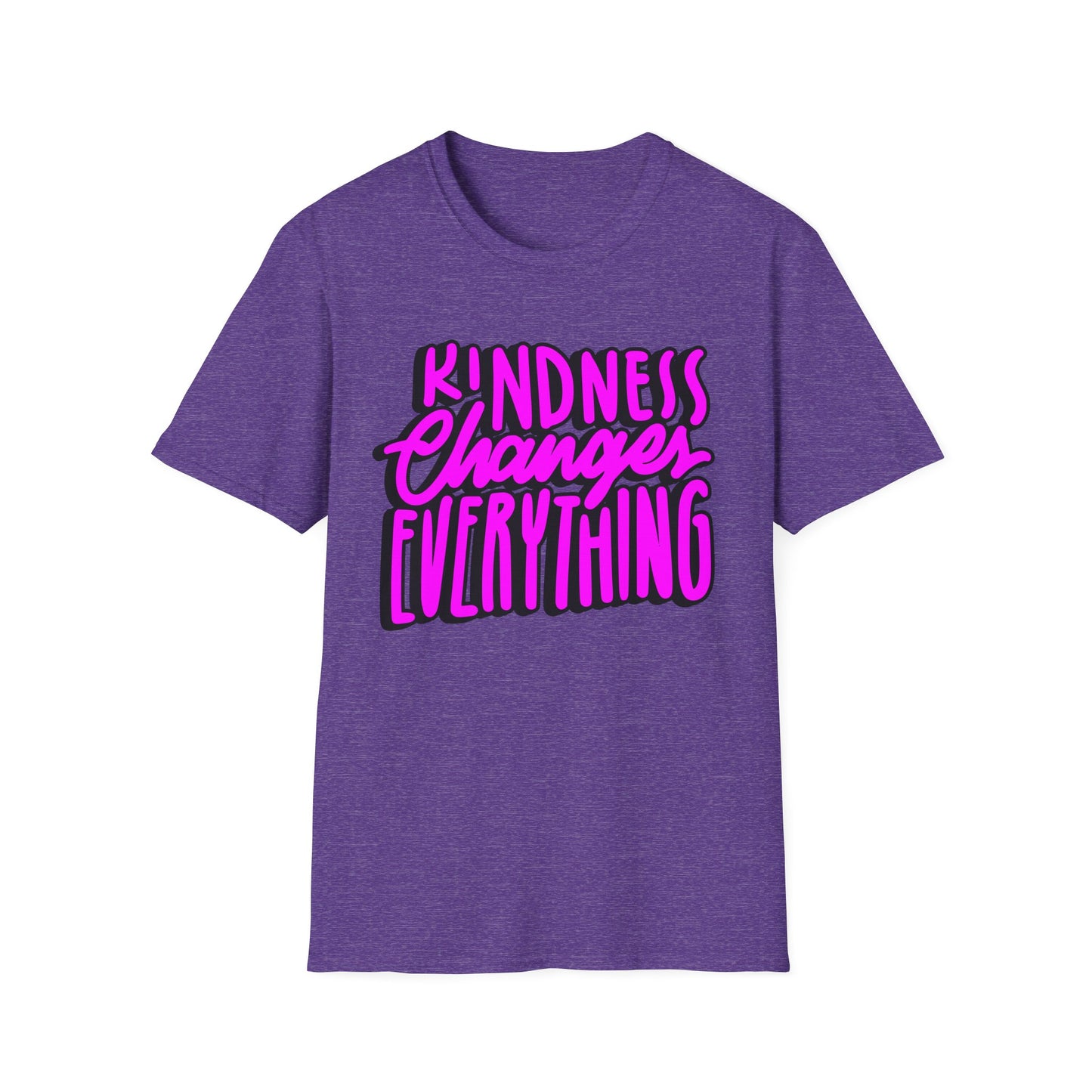 Kindness Changes Everything T-Shirt, Unisex Softstyle Tee