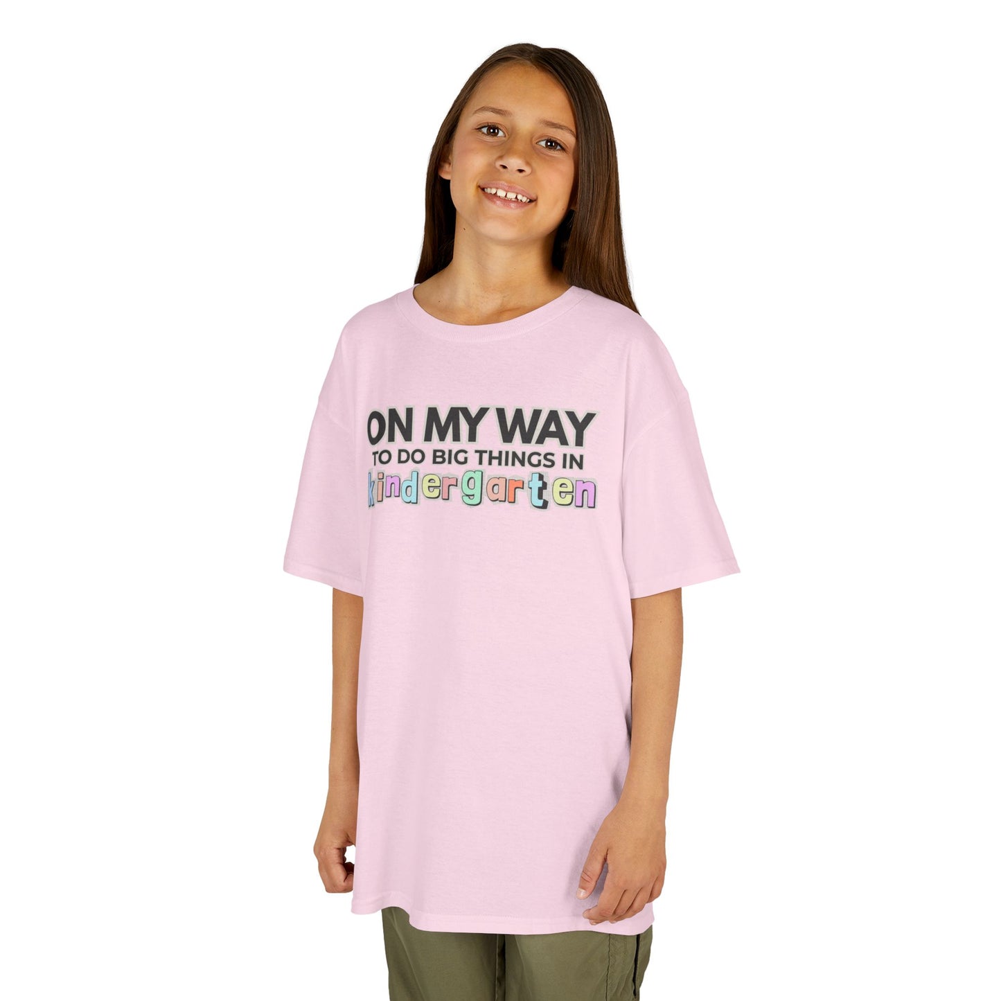 Big Things in Kindergarten- Kids Back to School Shirt