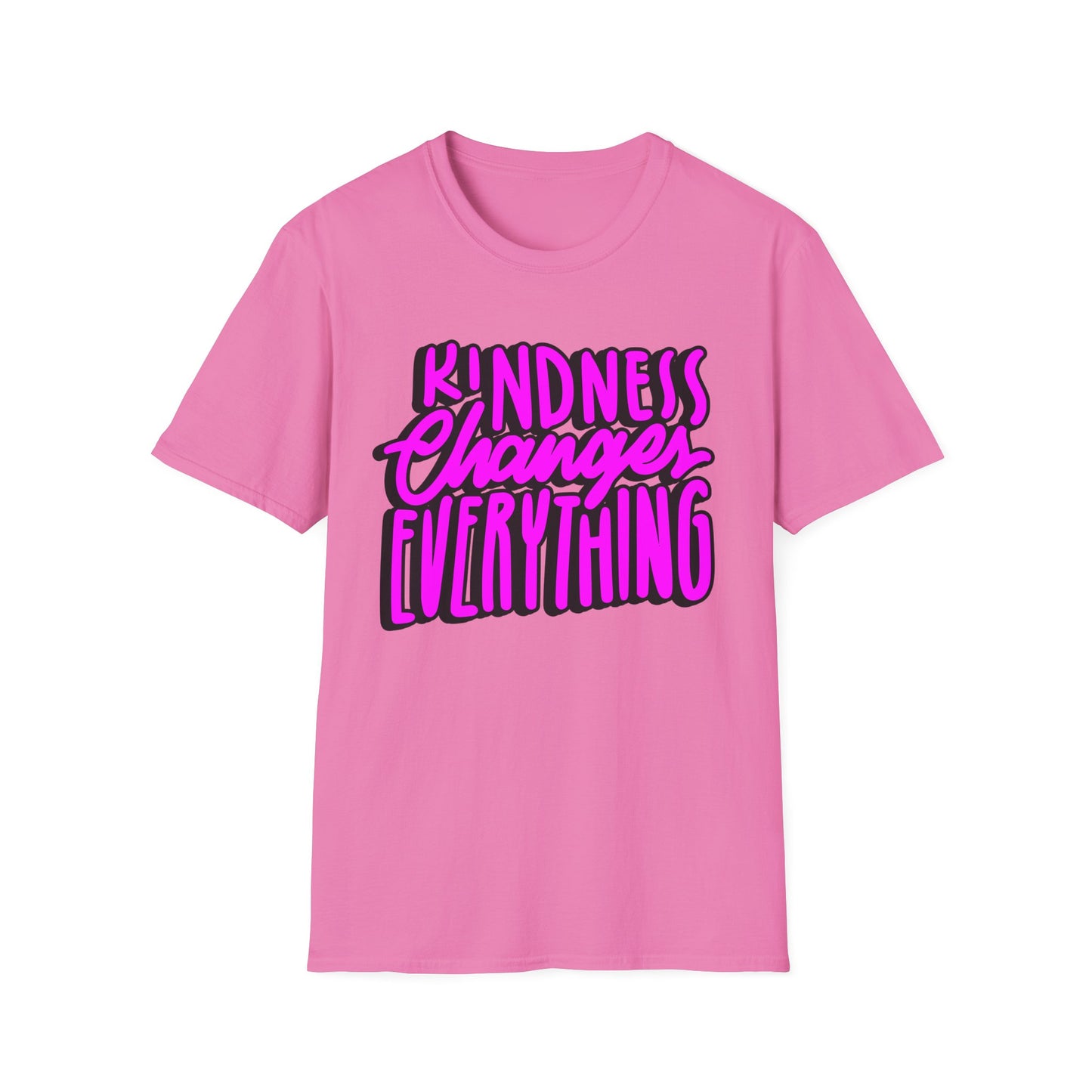 Kindness Changes Everything T-Shirt, Unisex Softstyle Tee