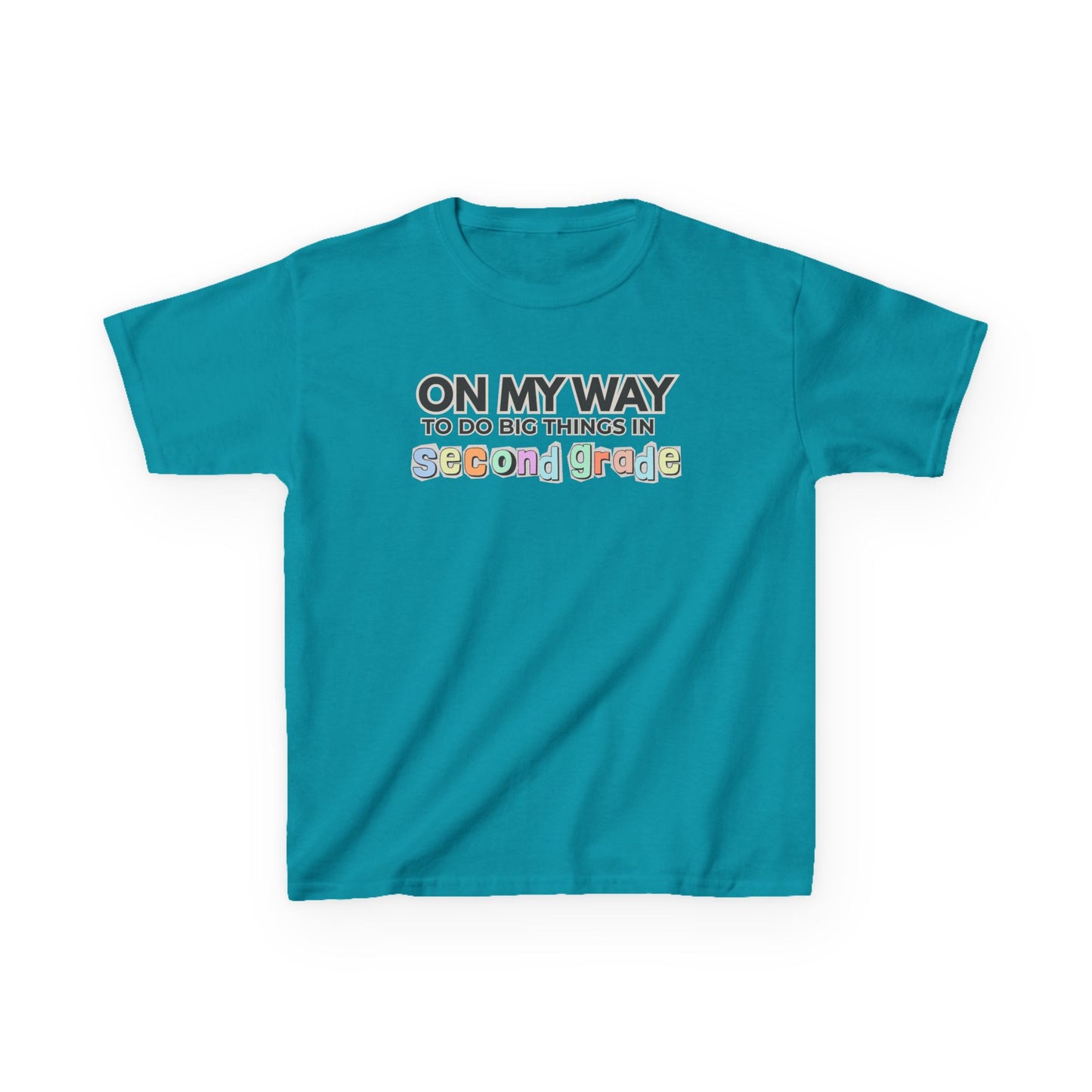 Big Things in 2nd Grade- Kids Back to School Shirt