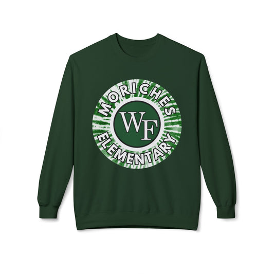 Moriches Tie Dye Logo-  Fleece Crewneck Sweatshirt
