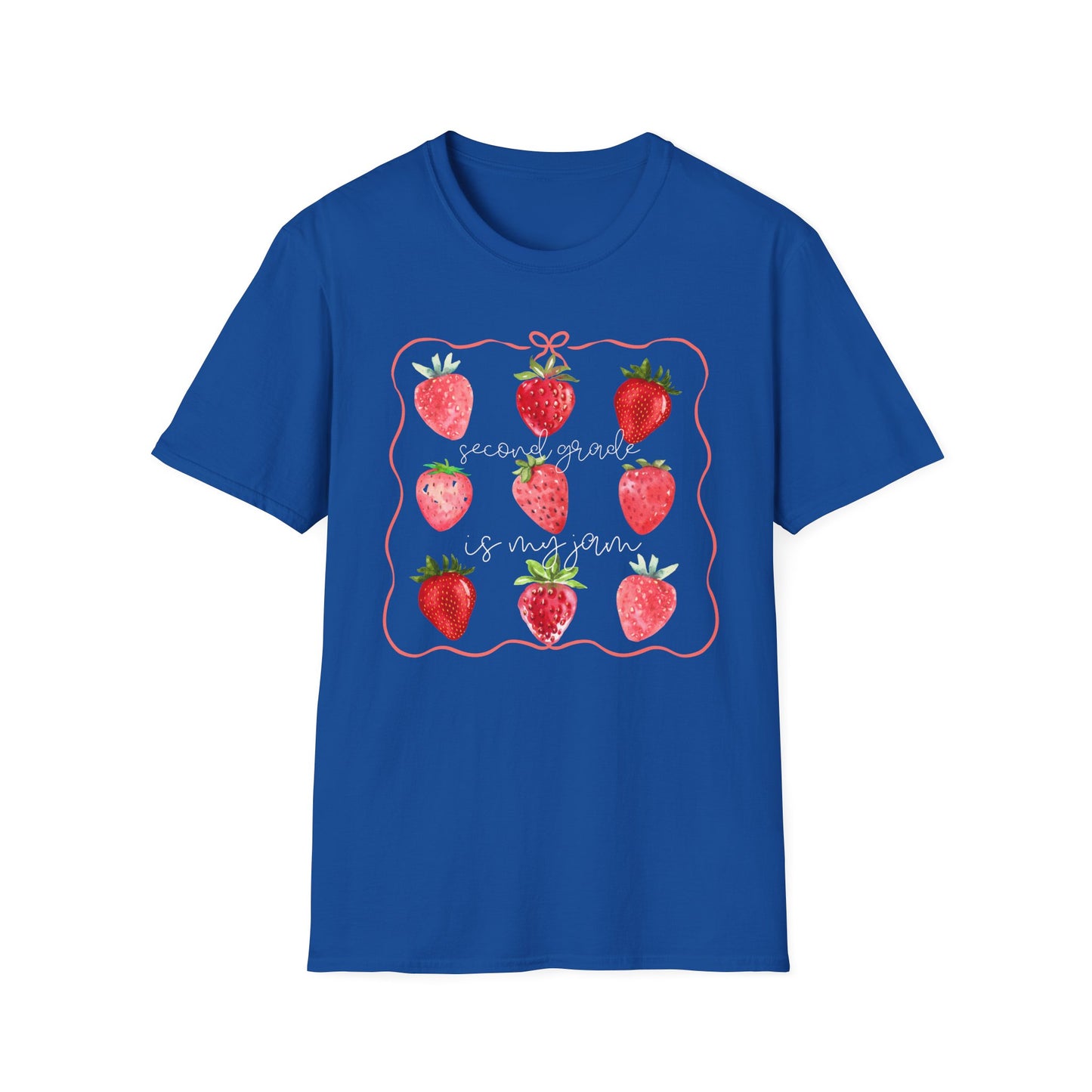 2nd Grade is my Jam- Unisex Softstyle T-Shirt- Back to School