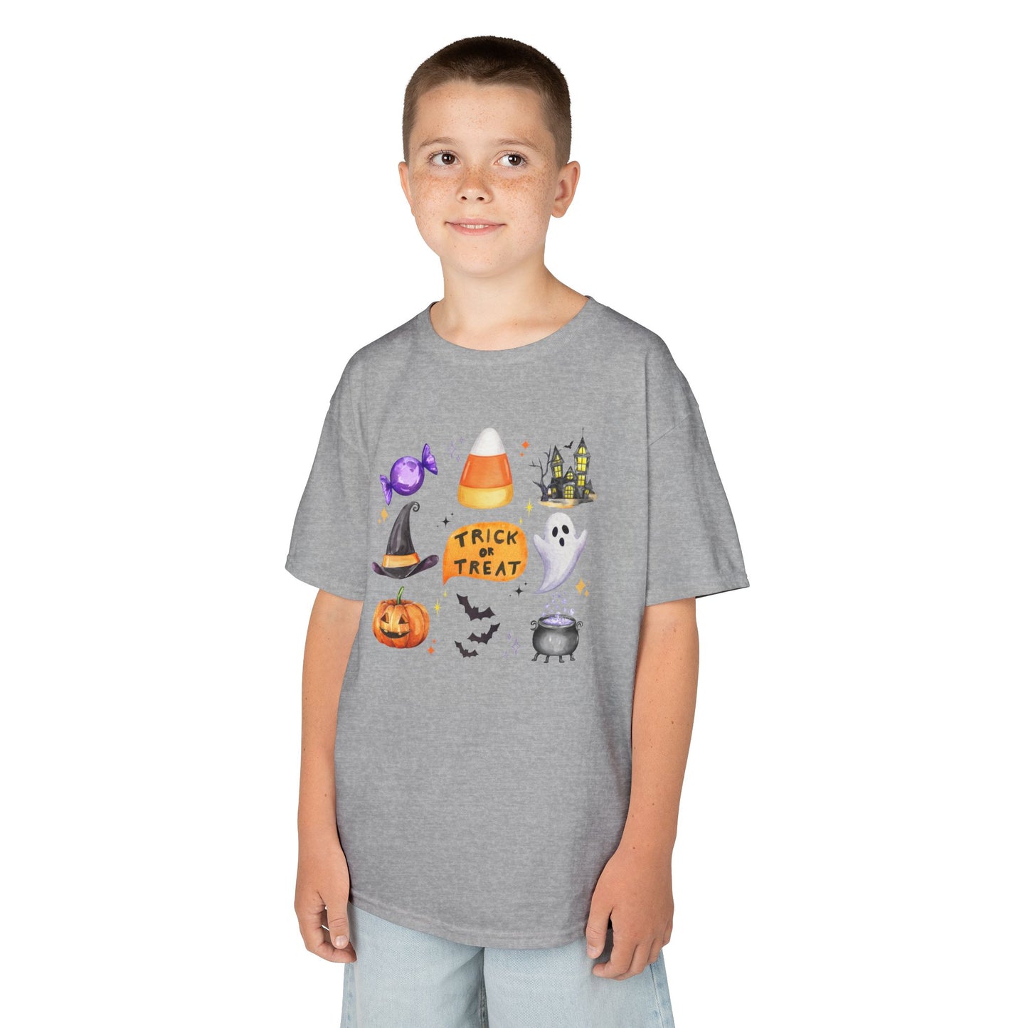 Halloween Tee, Trick or Treat - Kids- Shirt
