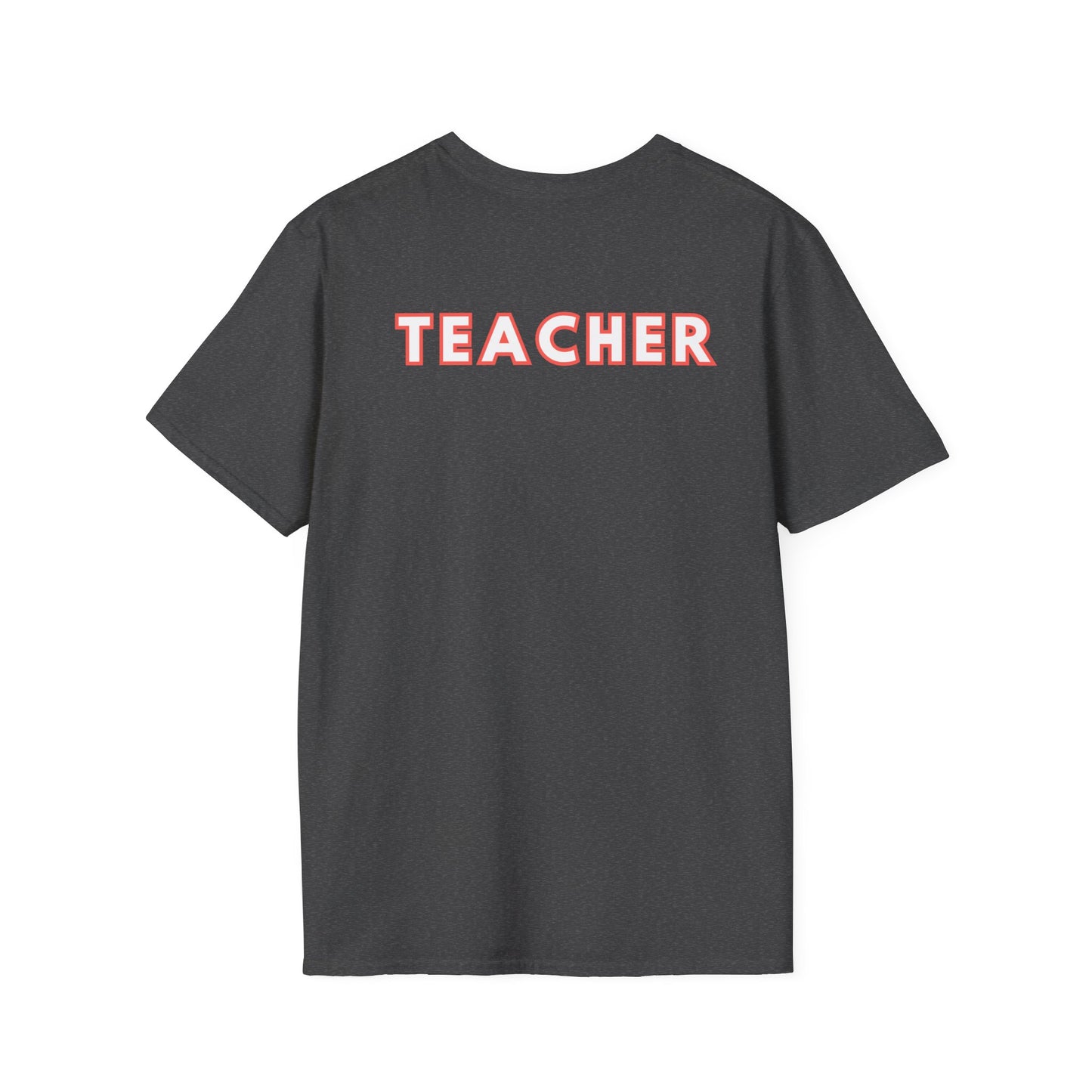 Little Leaders Teacher w/ Apple Design Unisex Softstyle T-Shirt