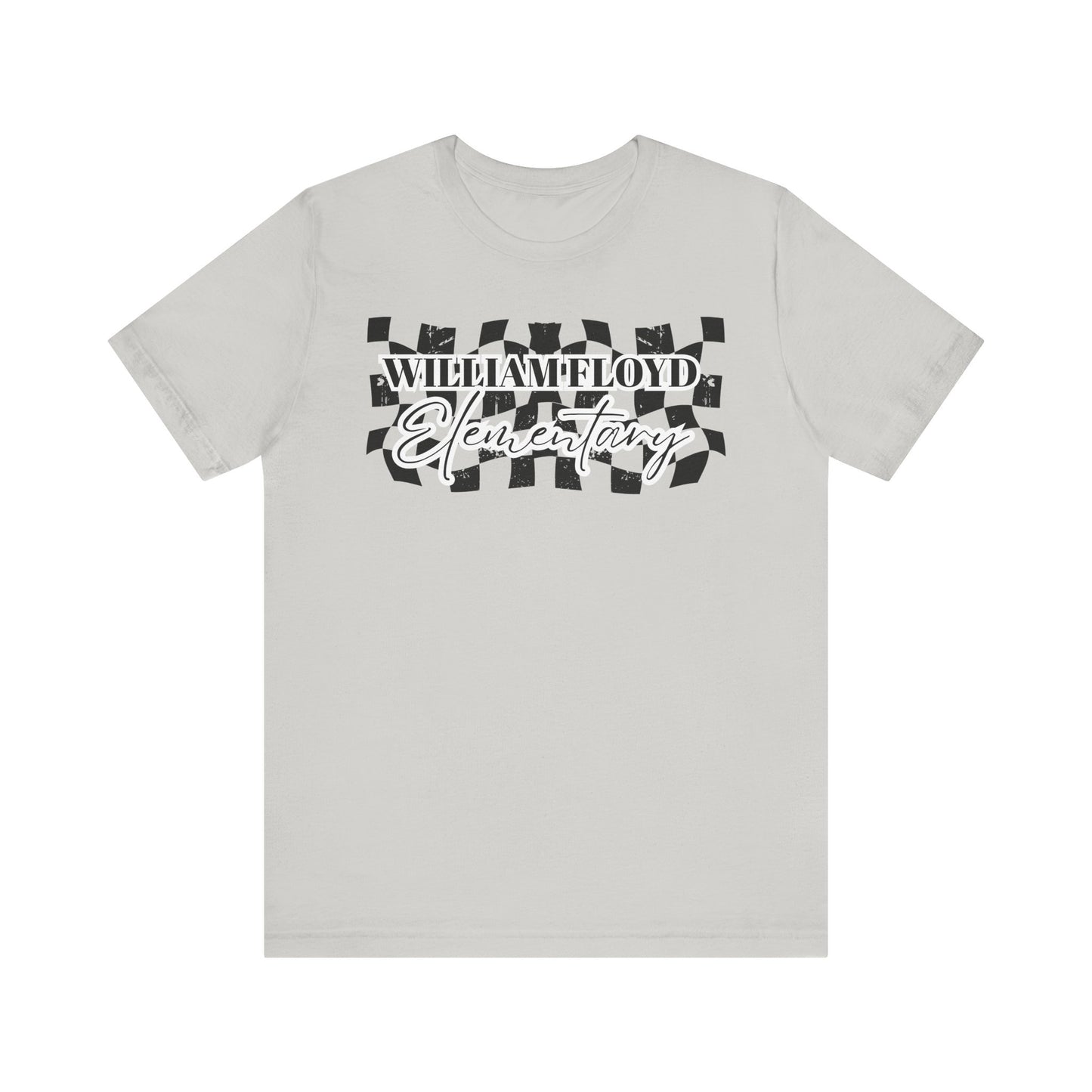 WFE Checkered Logo Unisex Jersey Tee