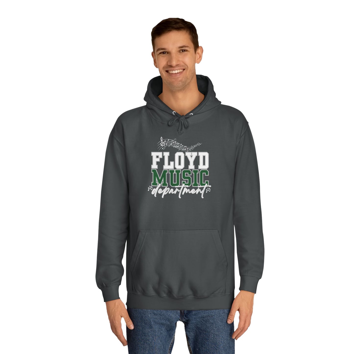 Floyd Music Unisex College Hoodie - Music Department Floyd Strong
