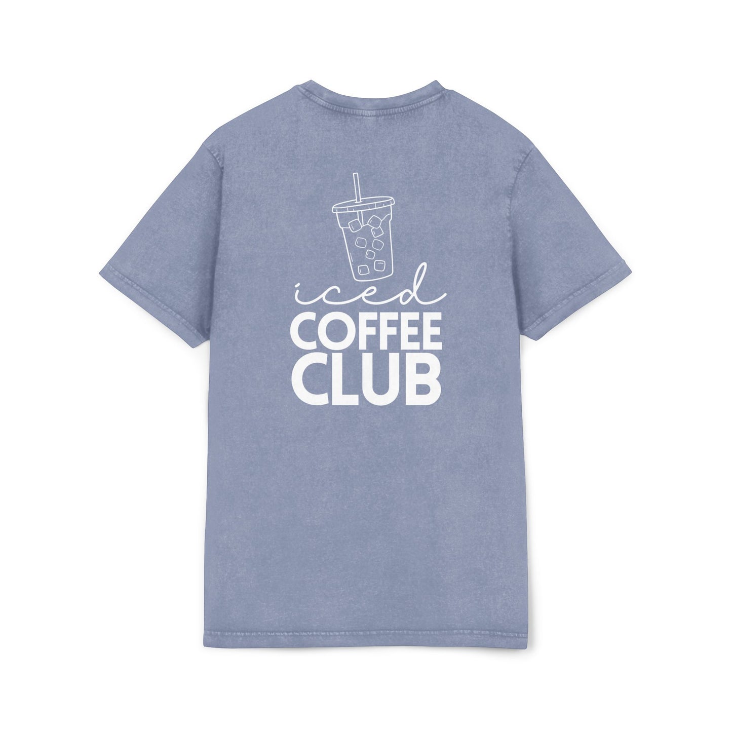 Iced Coffee Club Acid Washed Tee