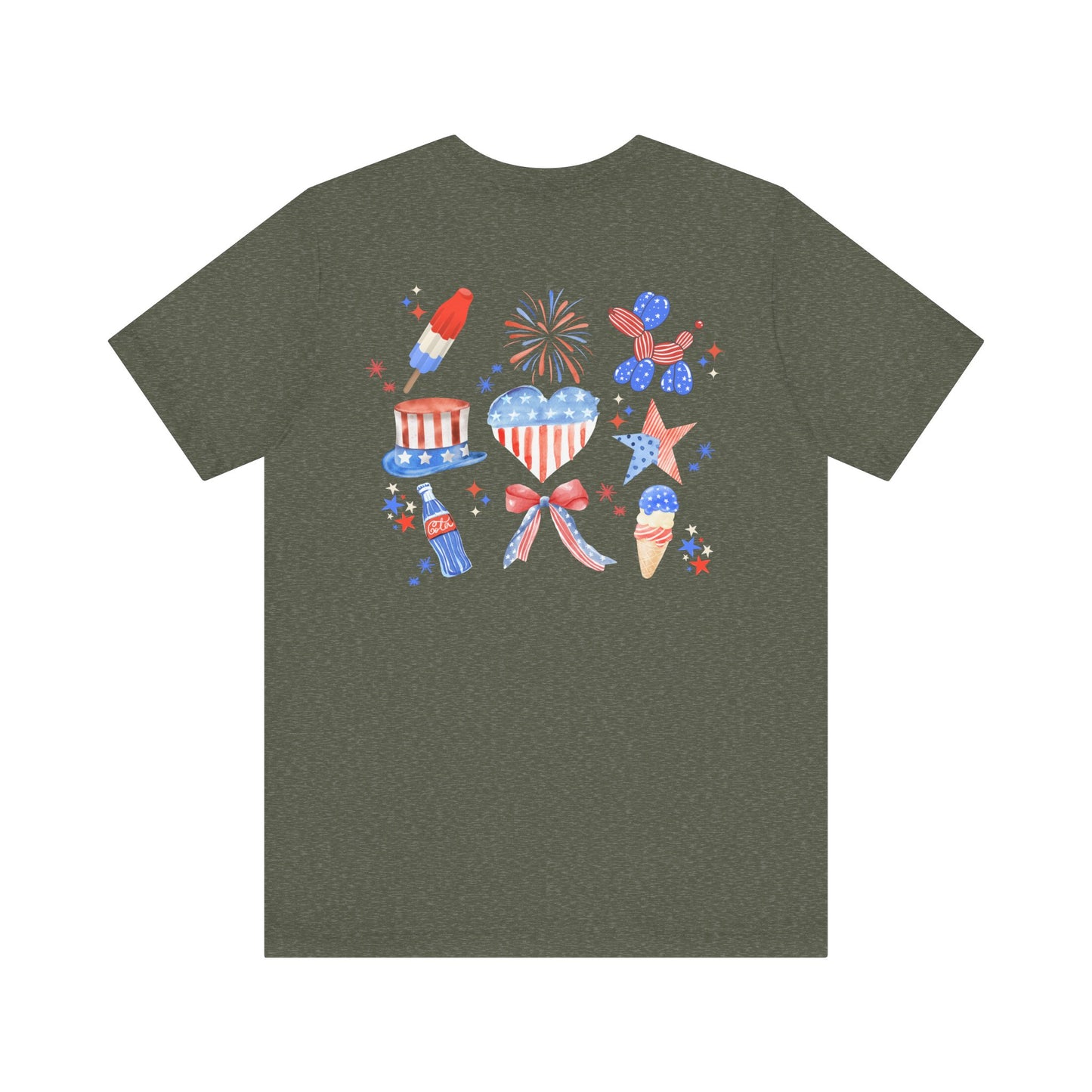 USA-- Unisex Summer Shirt, Beachwear, Vacation Top, Summer Nights Apparel, Perfect for the Holiday
