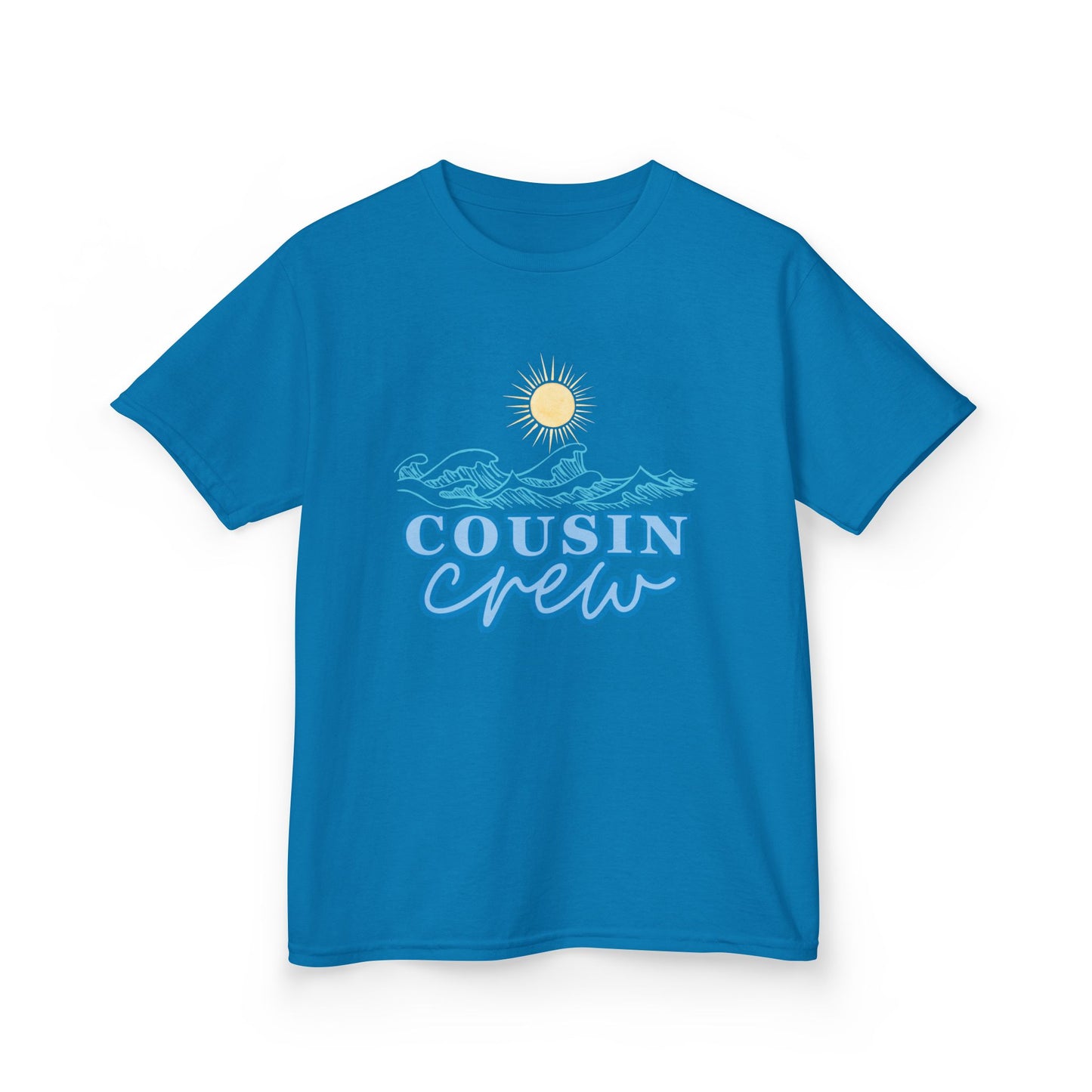 Cool Cousin Crew Kids Tee - Summer Fun, Family Gatherings, Beach Days, Mini Collection