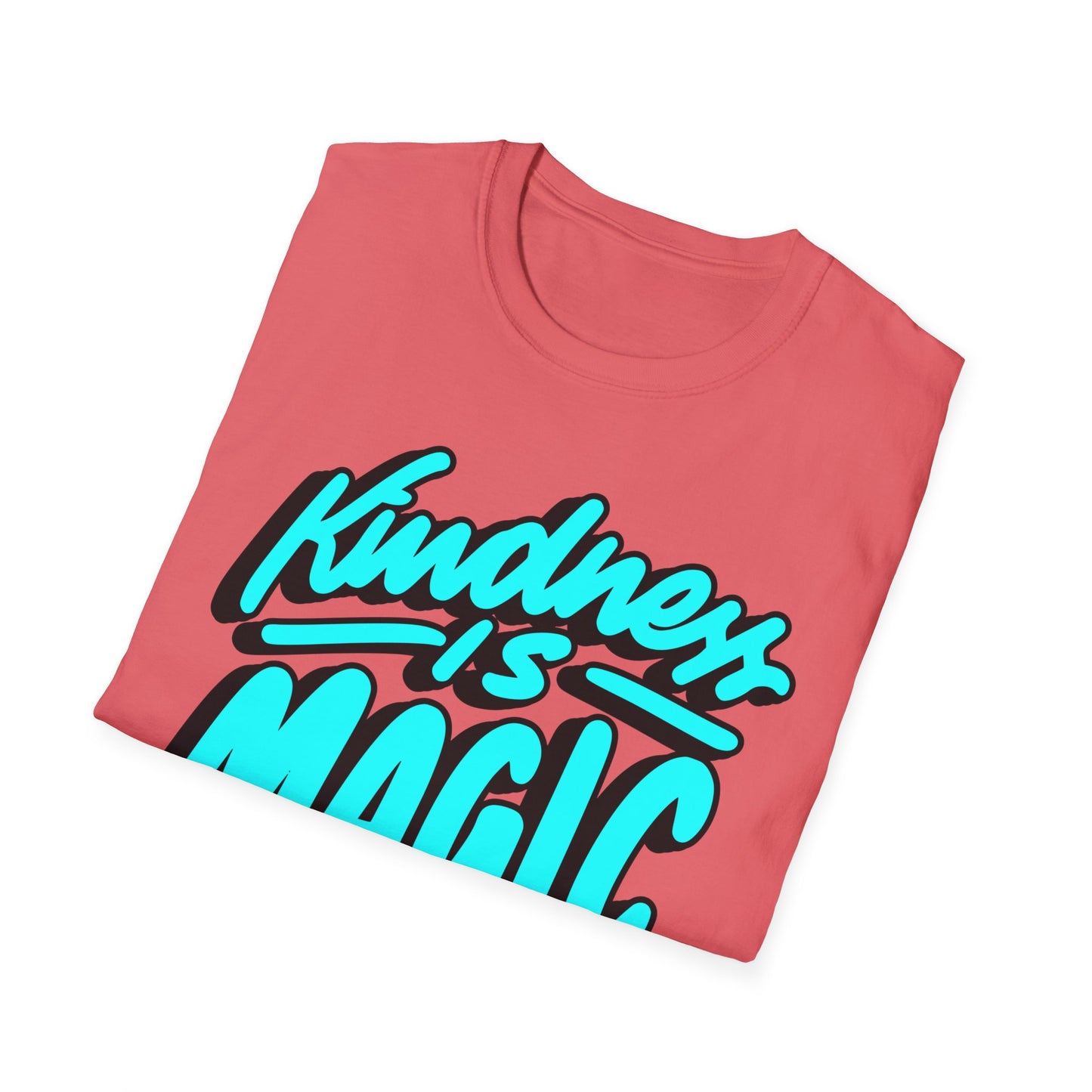 Kindness Is Magic T-Shirt, Unisex Softstyle Tee