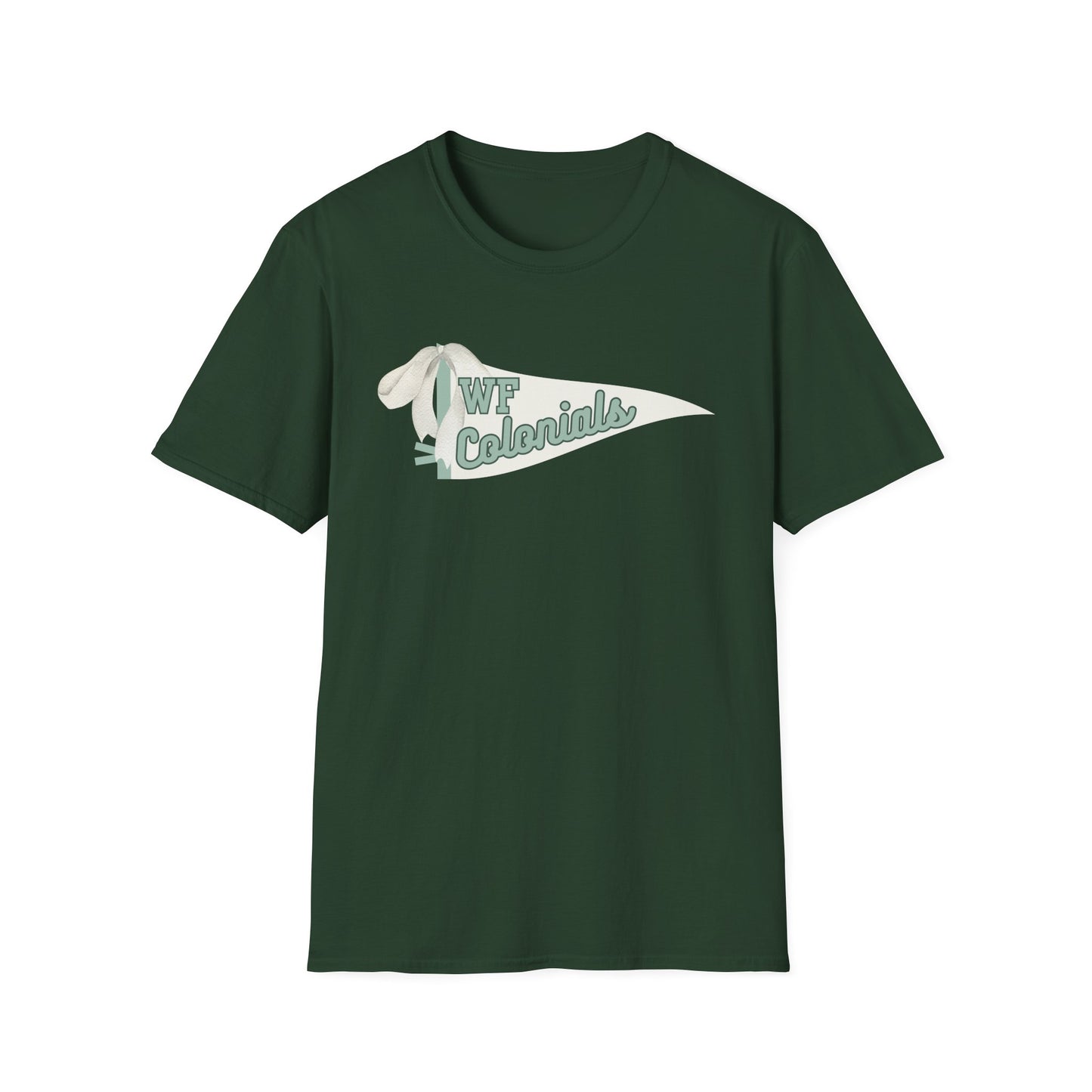 Floyd Strong Pennant Unisex Softstyle Graphic Tee with Vintage Design