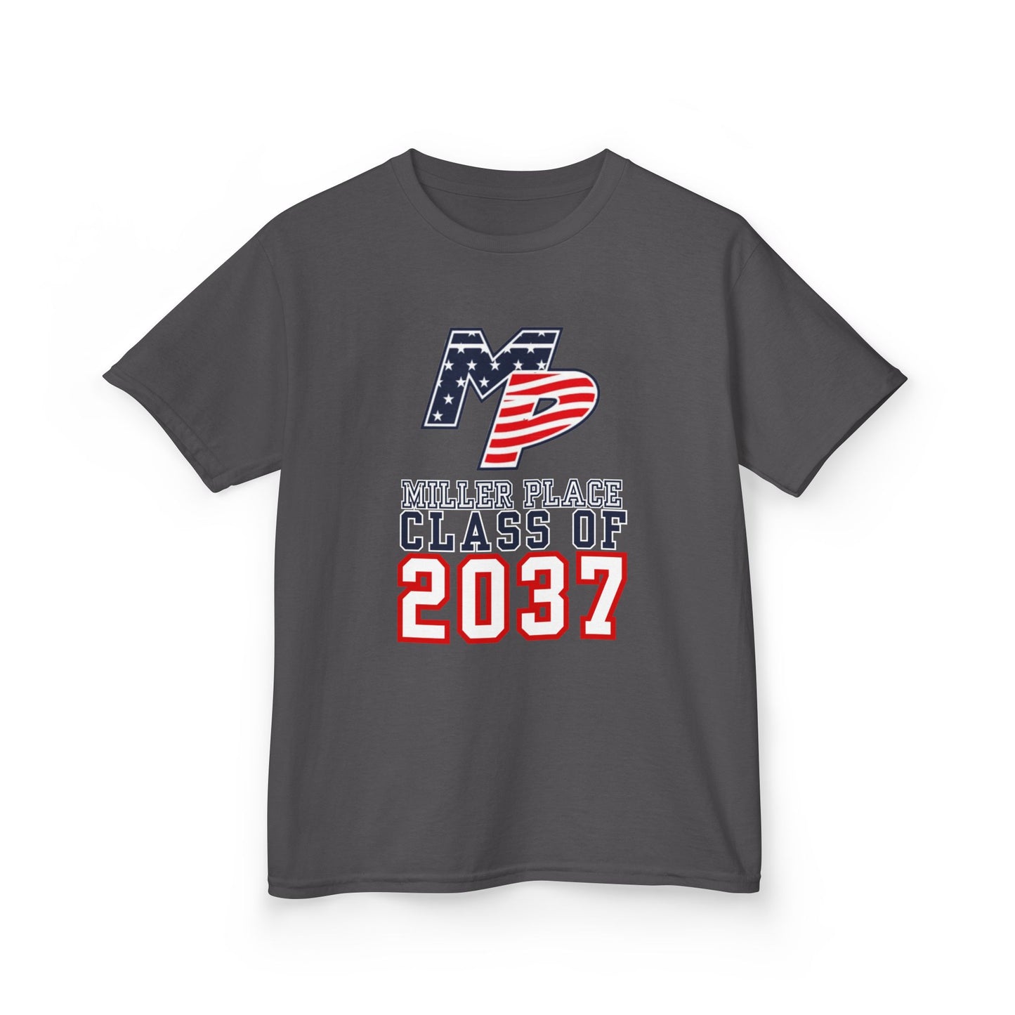 Miller Place Class of 2037 Kids Heavy Cotton Tee