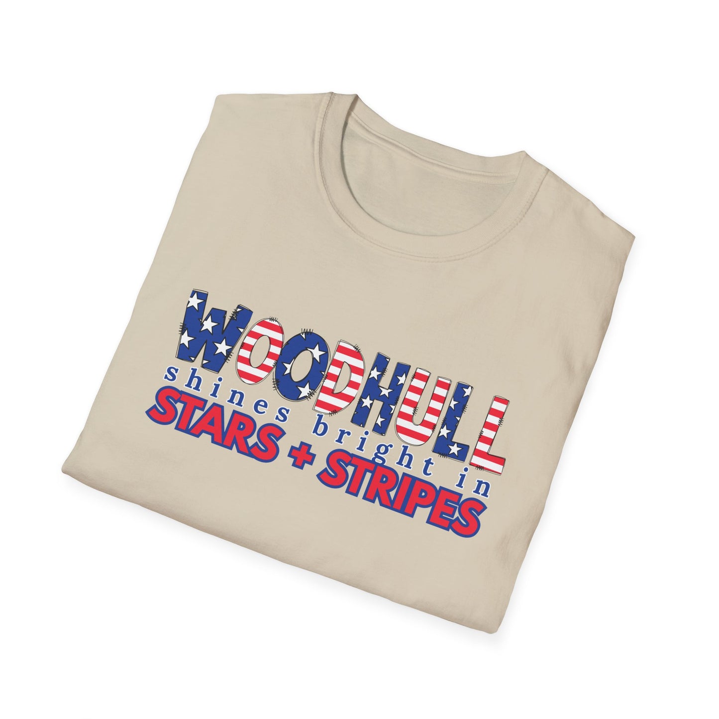 Unisex T-Shirt Woodhull Flag Day-Holiday Design