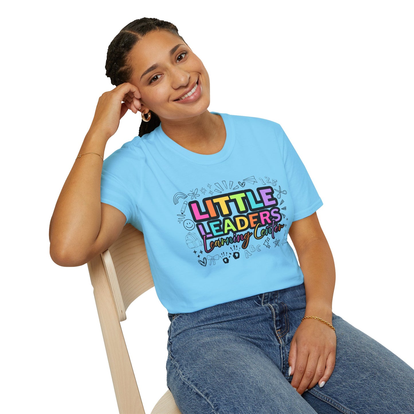 Little Leaders Doodle Design Unisex T-Shirt