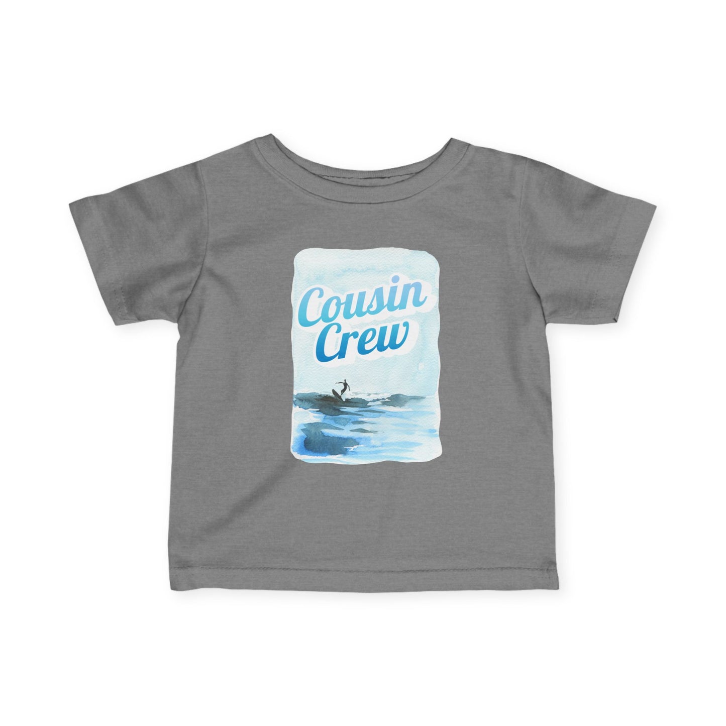 Cousin Crew Infant Tee, Cute Baby T-Shirt, Summer Vibes- Mini Collection