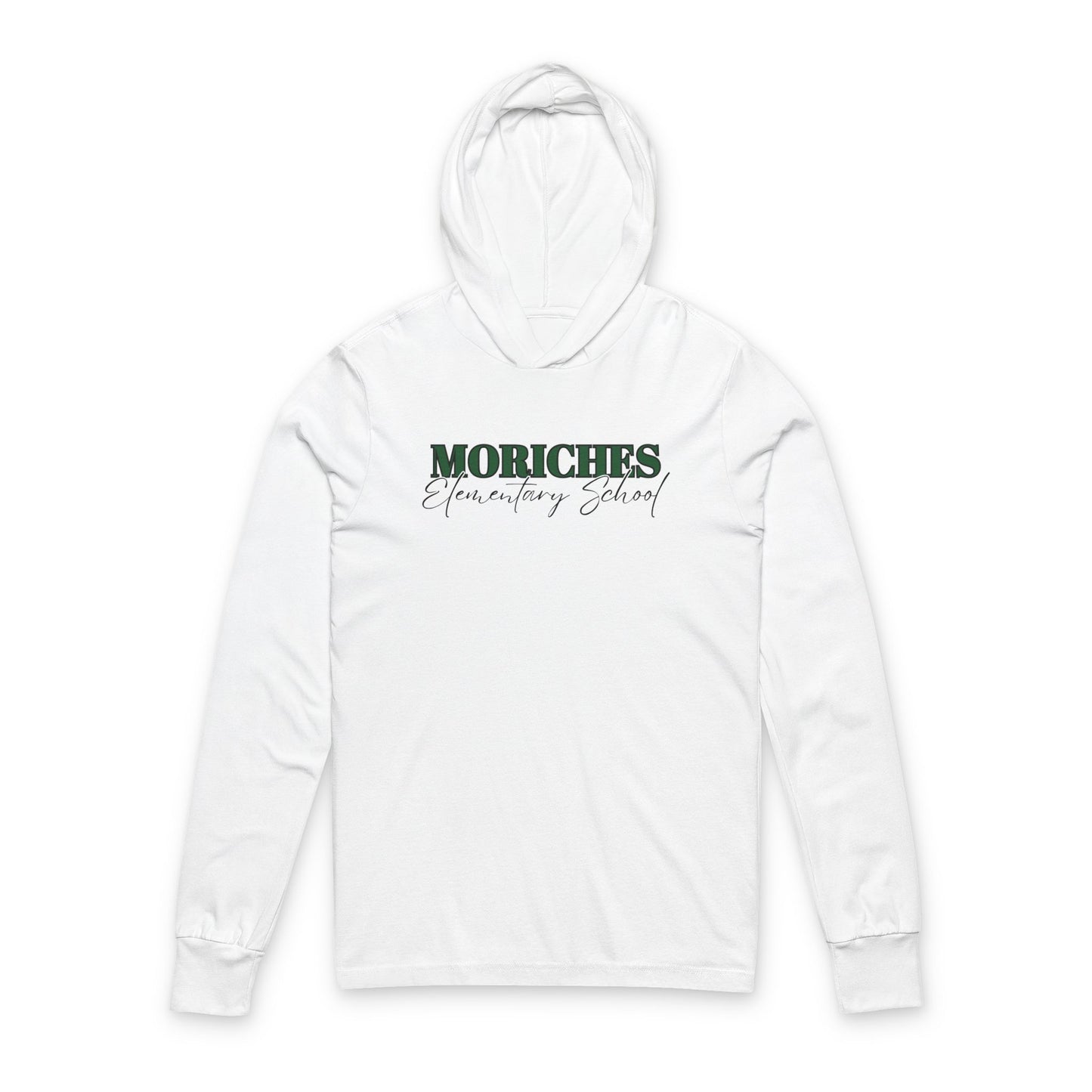 Moriches Elementary School Unisex Hooded Long Sleeve Tee with Bows