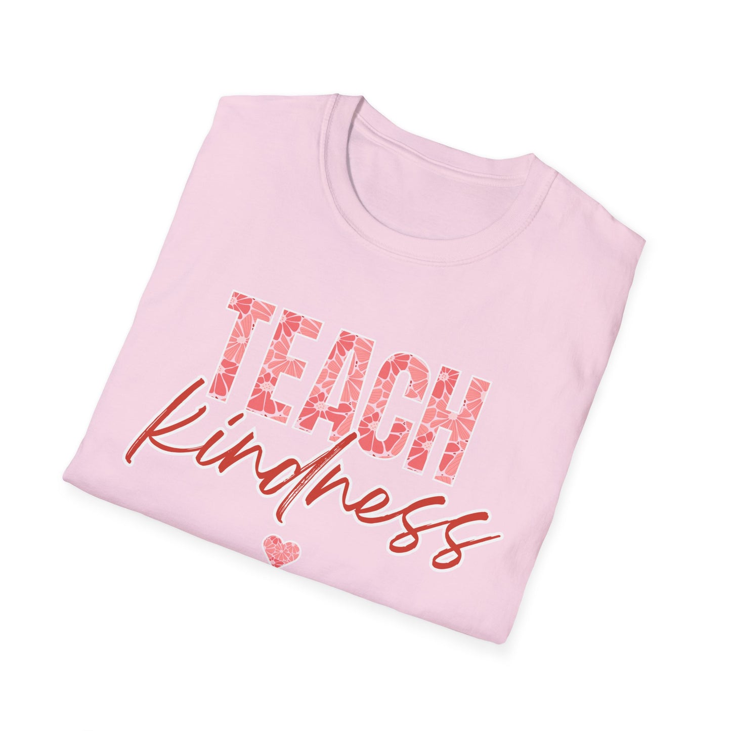Teach Kind ness Teacher T-Shirt
