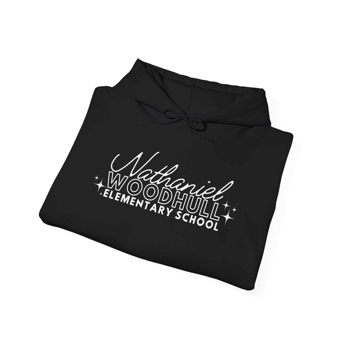 Woodhull Teacher Simple Design Hoodie w/ Teacher on Sleeve - Cozy Unisex Sweatshirt