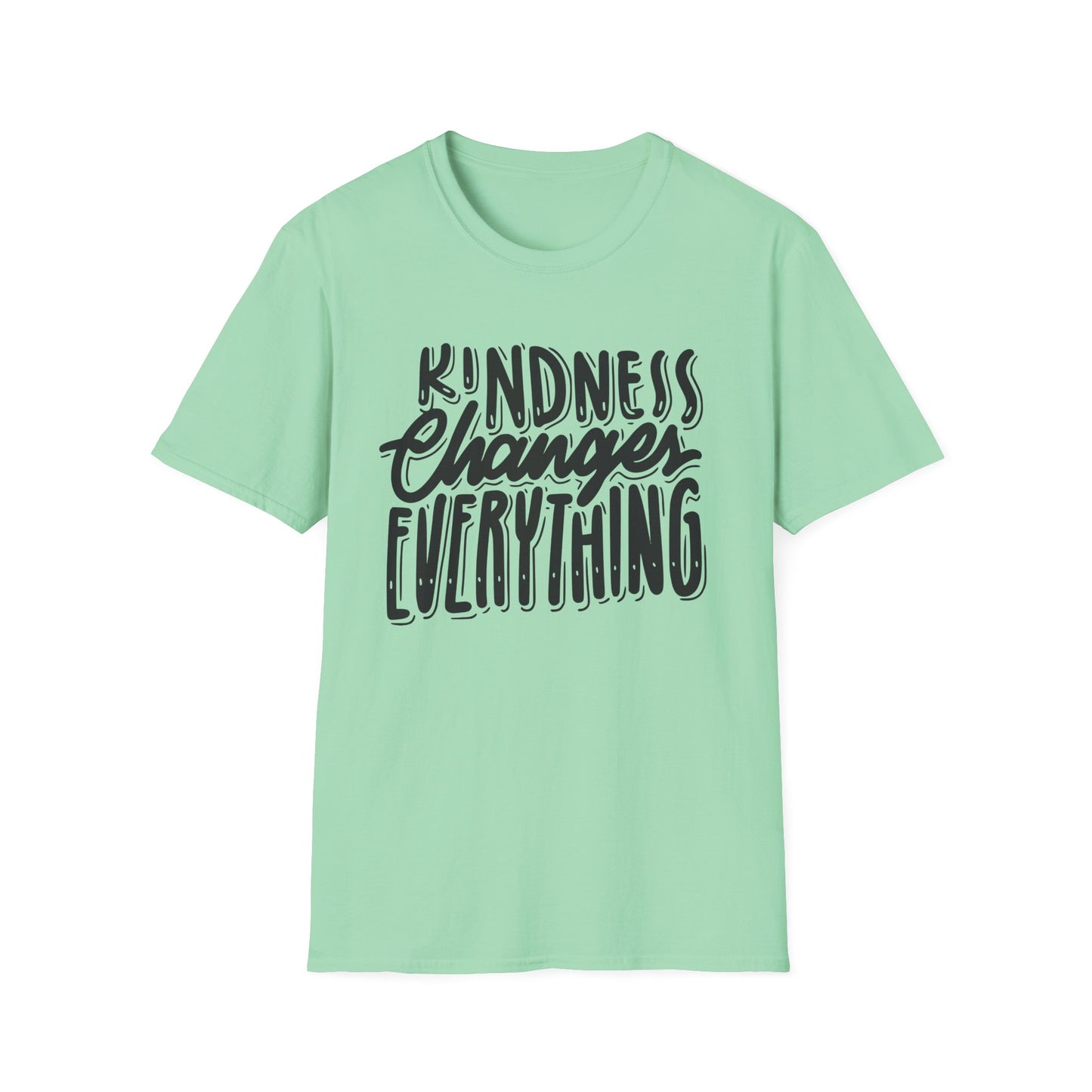 Kindness Changes Everything T-Shirt, Unisex Softstyle Tee