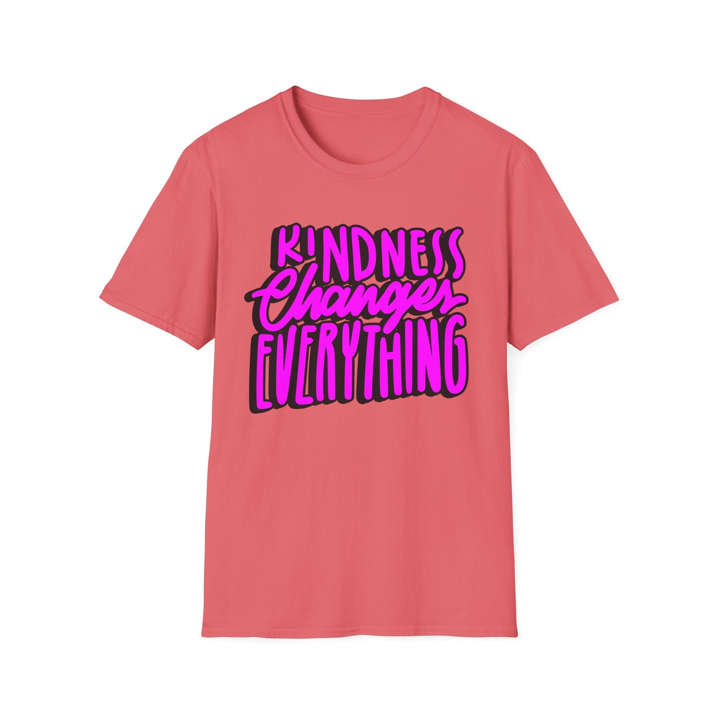 Kindness Changes Everything T-Shirt, Unisex Softstyle Tee