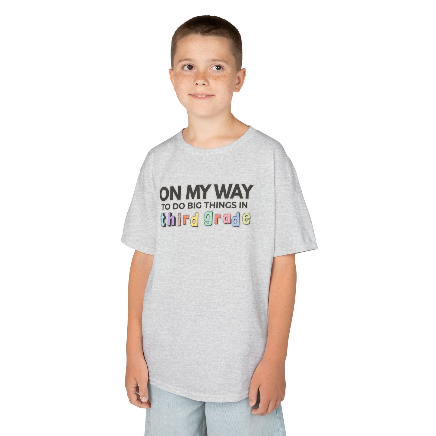 Big Things in 3rd Grade- Kids Back to School Shirt