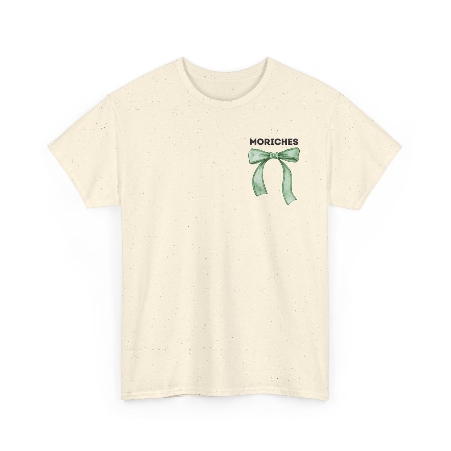 Moriches Speech Teacher and Bows- Unisex Heavy Cotton Tee with Bow Design