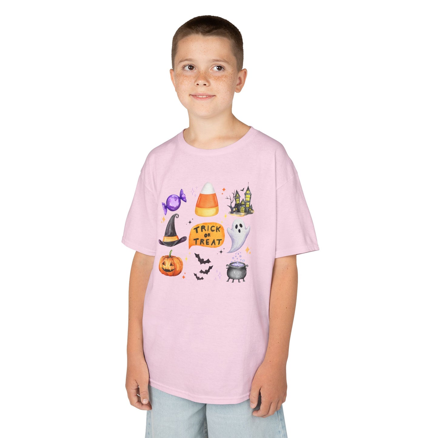 Halloween Tee, Trick or Treat - Kids- Shirt