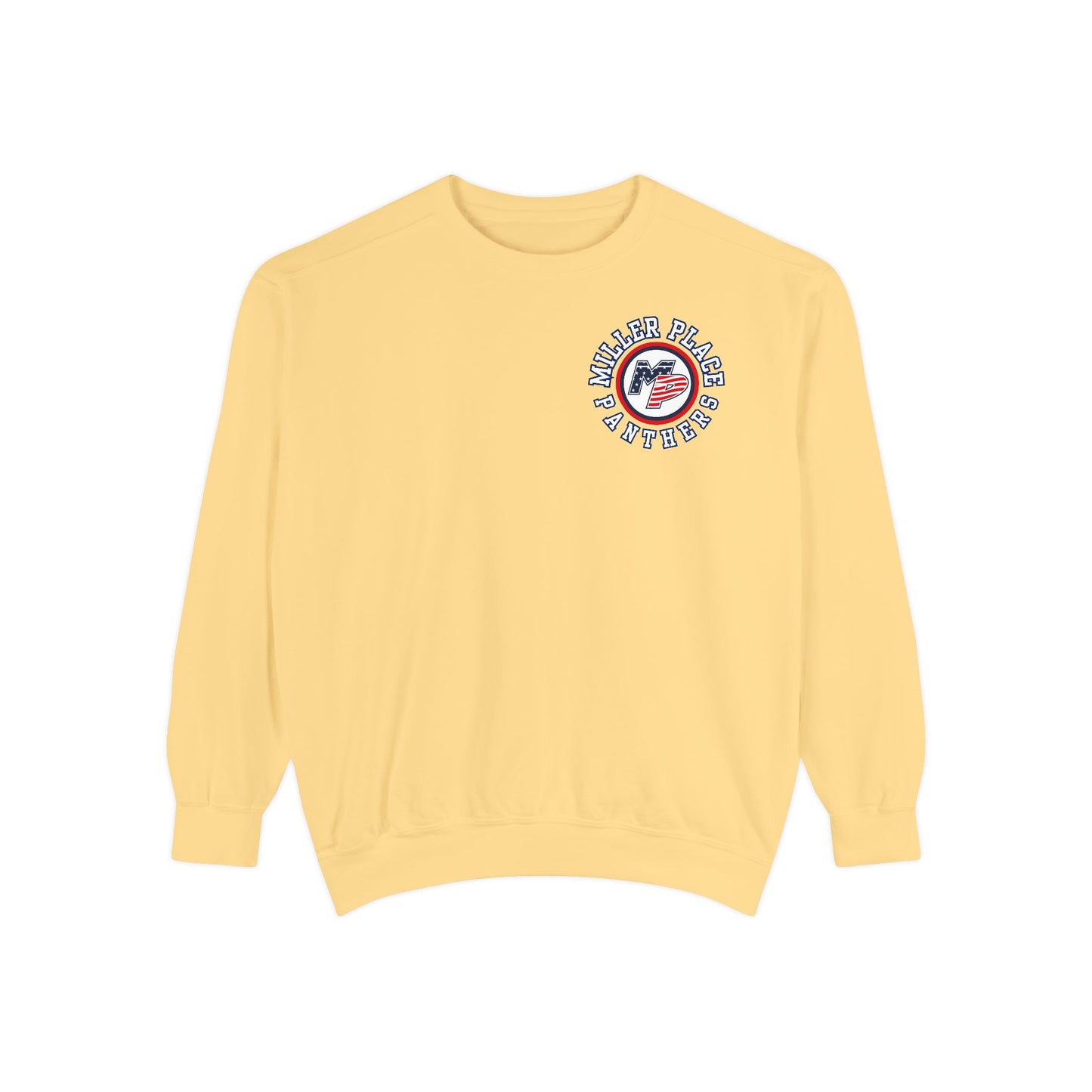 Miller Place Panthers- Unisex- Garment Dyed Sweatshirt