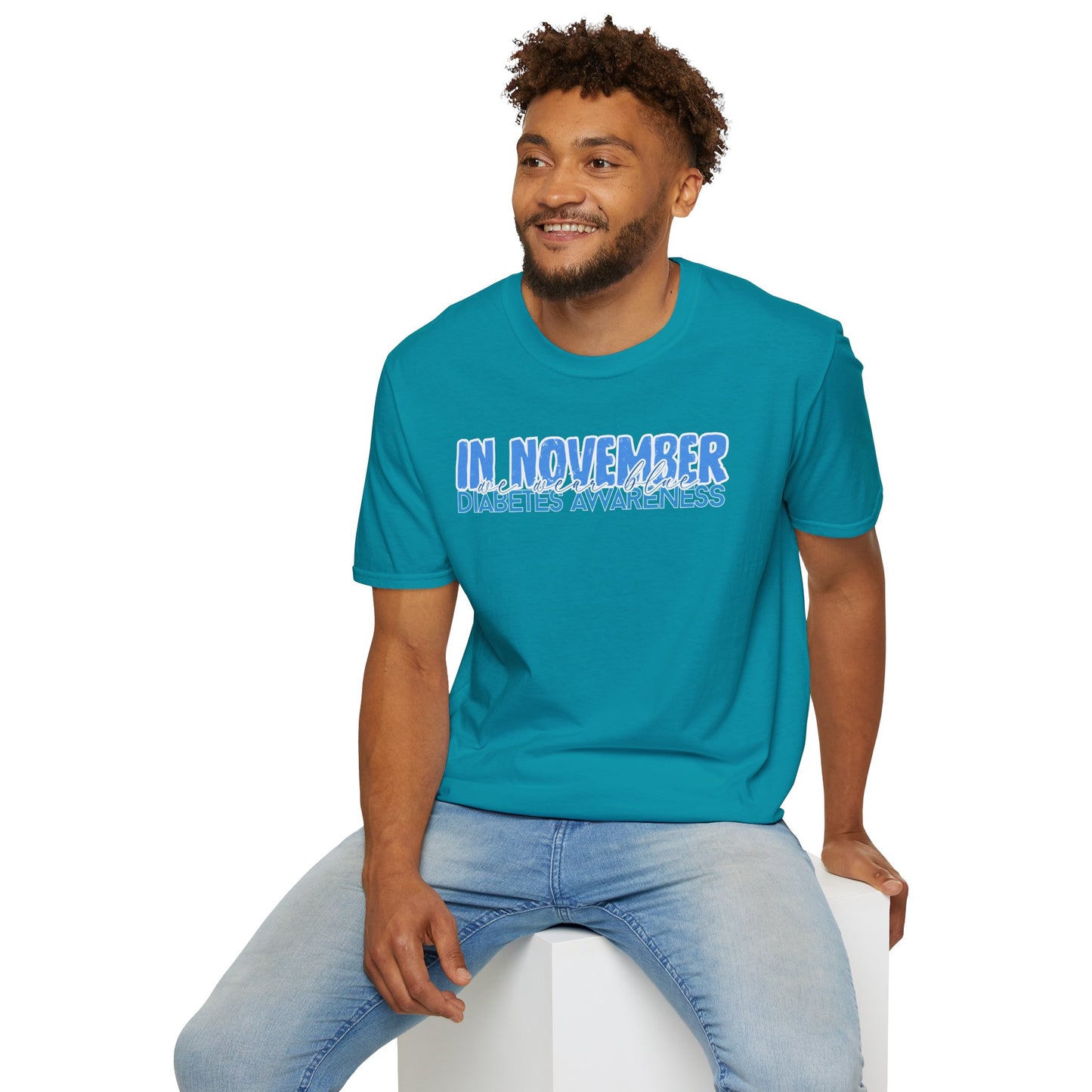 Diabetes Awareness- November- Unisex Softstyle T-Shirt