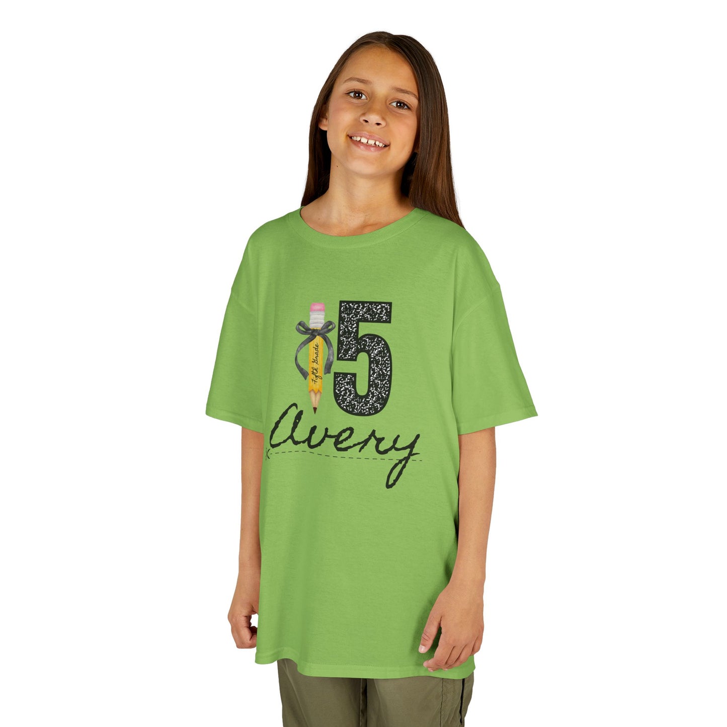 5th Grade- Personalized Kids Tee - Back to School