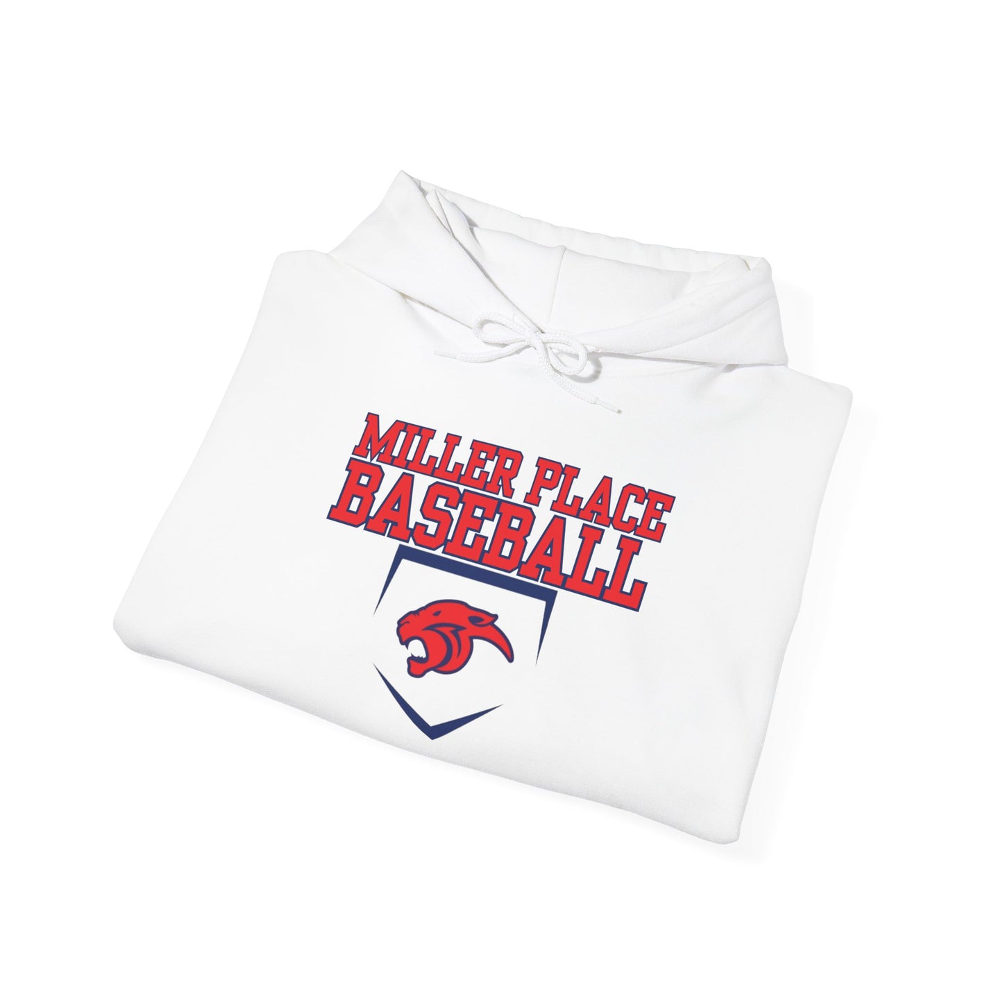 Miller Place Baseball Hoodie - Unisex
