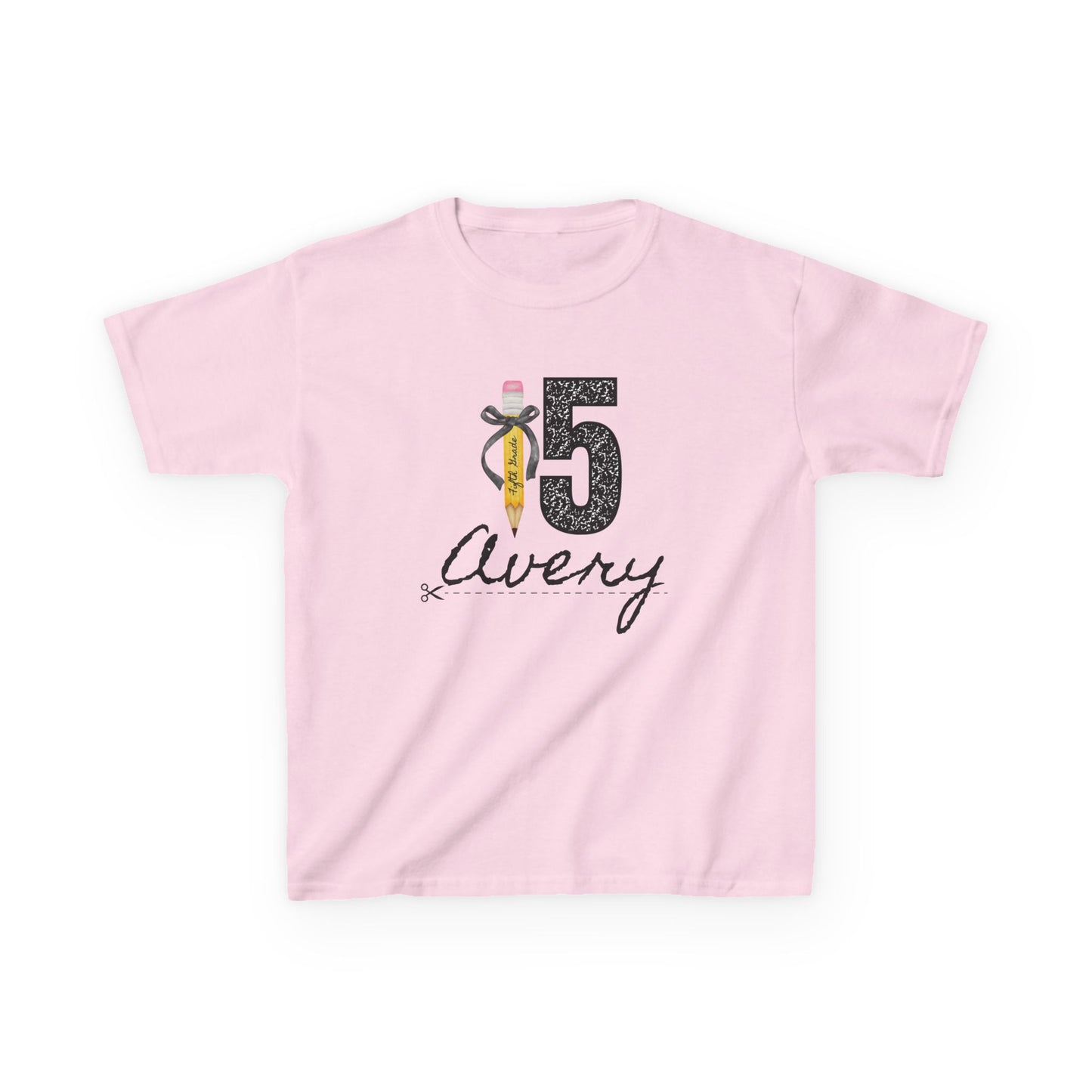 5th Grade- Personalized Kids Tee - Back to School