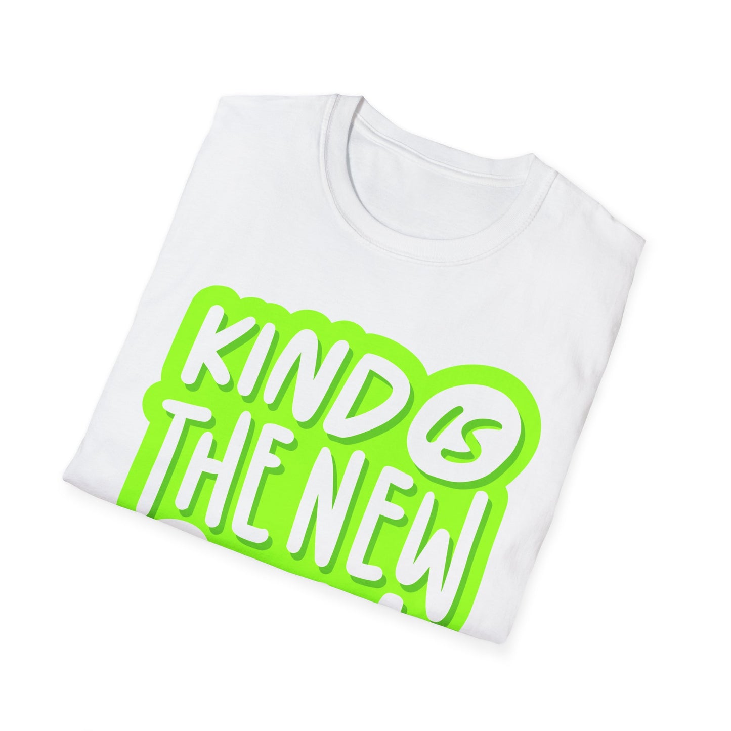 Kind is the New Cool Kindness T-Shirt, Unisex Softstyle Tee