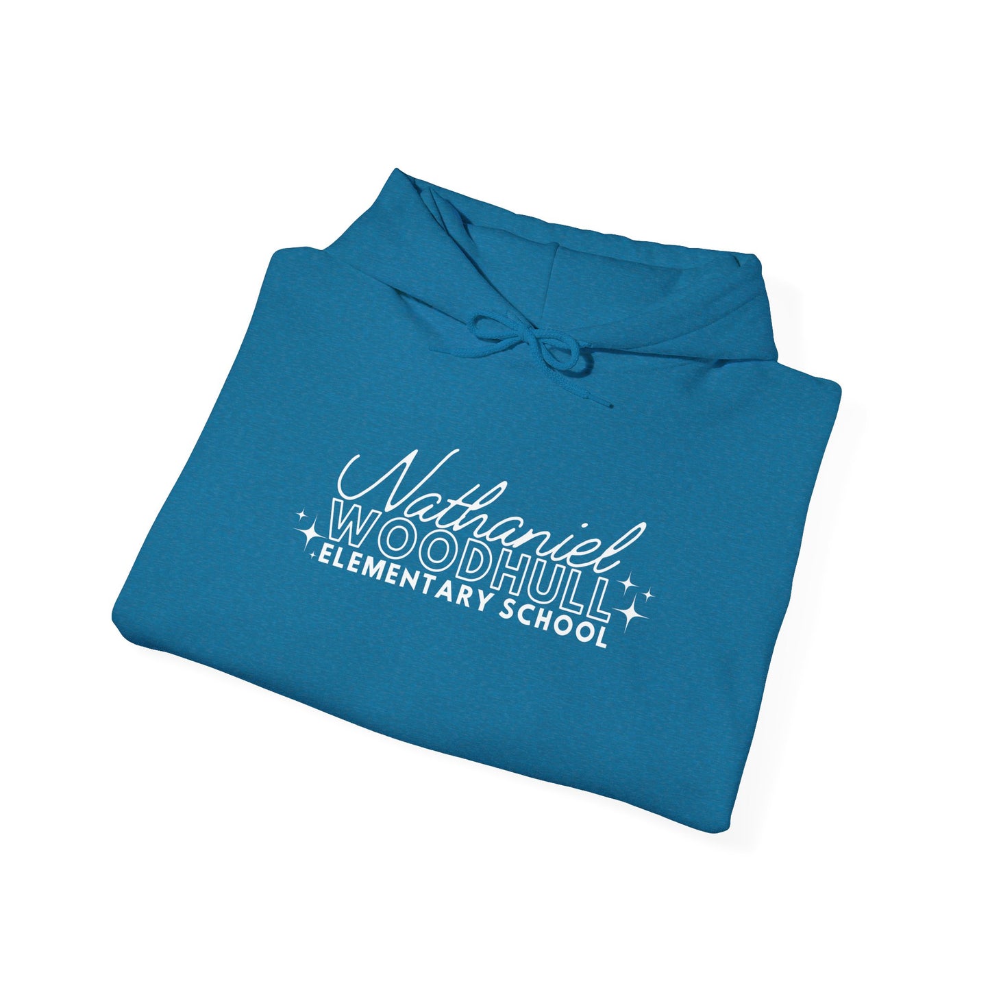 Woodhull Teacher Simple Design Hoodie w/ Teacher on Sleeve - Cozy Unisex Sweatshirt
