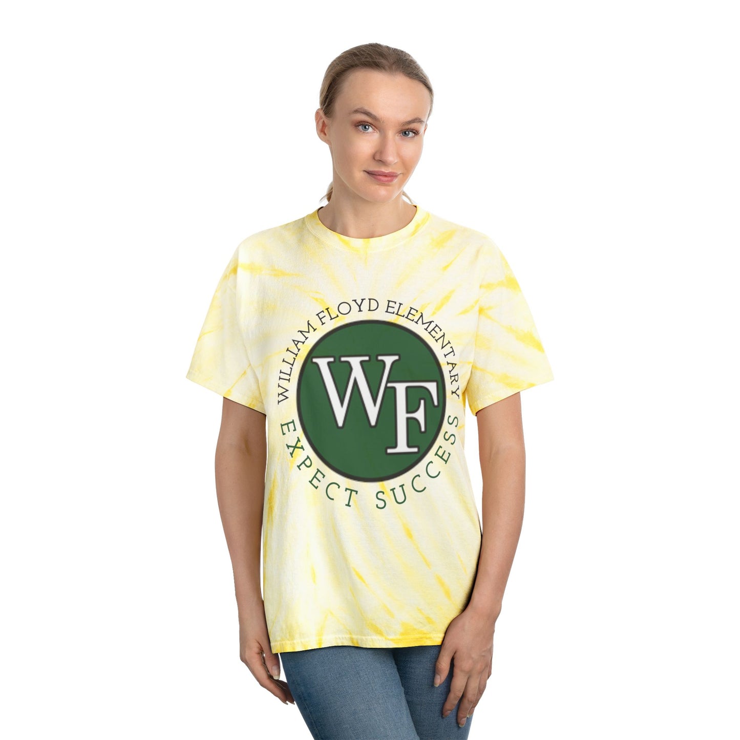 WFE Tie-Dye Tee, Fun Summer Shirt, Unique Gift, Vibrant Cyclone Style